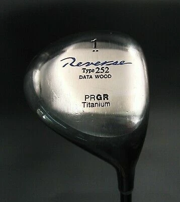 Vintage Japanese PRGR Reverse 252 Data Driver Regular Graphite Shaft Royal Grip 8 Vintage Japanese PRGR Reverse 252 Data Driver Regular Graphite Shaft Royal Grip - Image 6