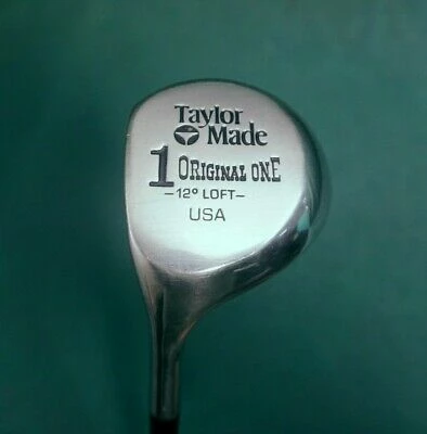 Left Handed Vintage TaylorMade Original 12° Driver Regular Steel Shaft 8 Left Handed Vintage TaylorMade Original 12° Driver Regular Steel Shaft - Image 6