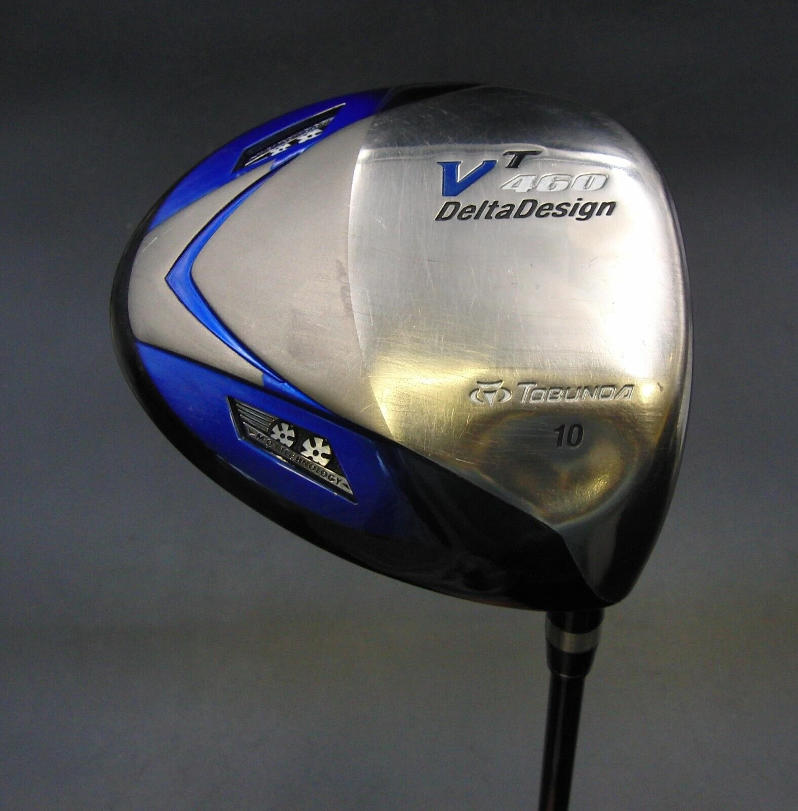 Tobunda VT 460 Delta Design 10° Driver Stiff Graphite Shaft Tobunda Grip 3 Tobunda VT 460 Delta Design 10° Driver Stiff Graphite Shaft Tobunda Grip