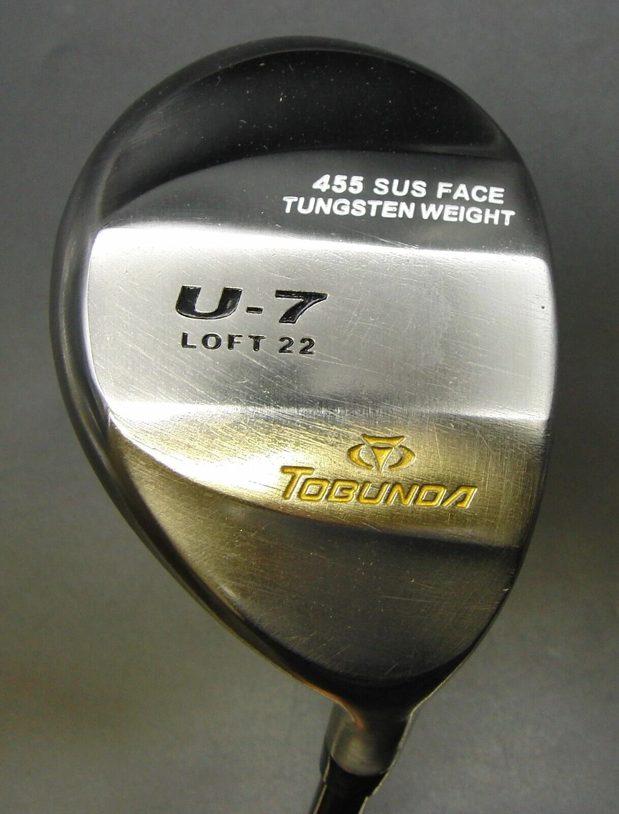 Tobunda U-7 Tungsten Weight 22° Hybrid Regular Graphite Shaft G/Pride Grip & H/C 5 Tobunda U-7 Tungsten Weight 22° Hybrid Regular Graphite Shaft G/Pride Grip & H/C - Image 3