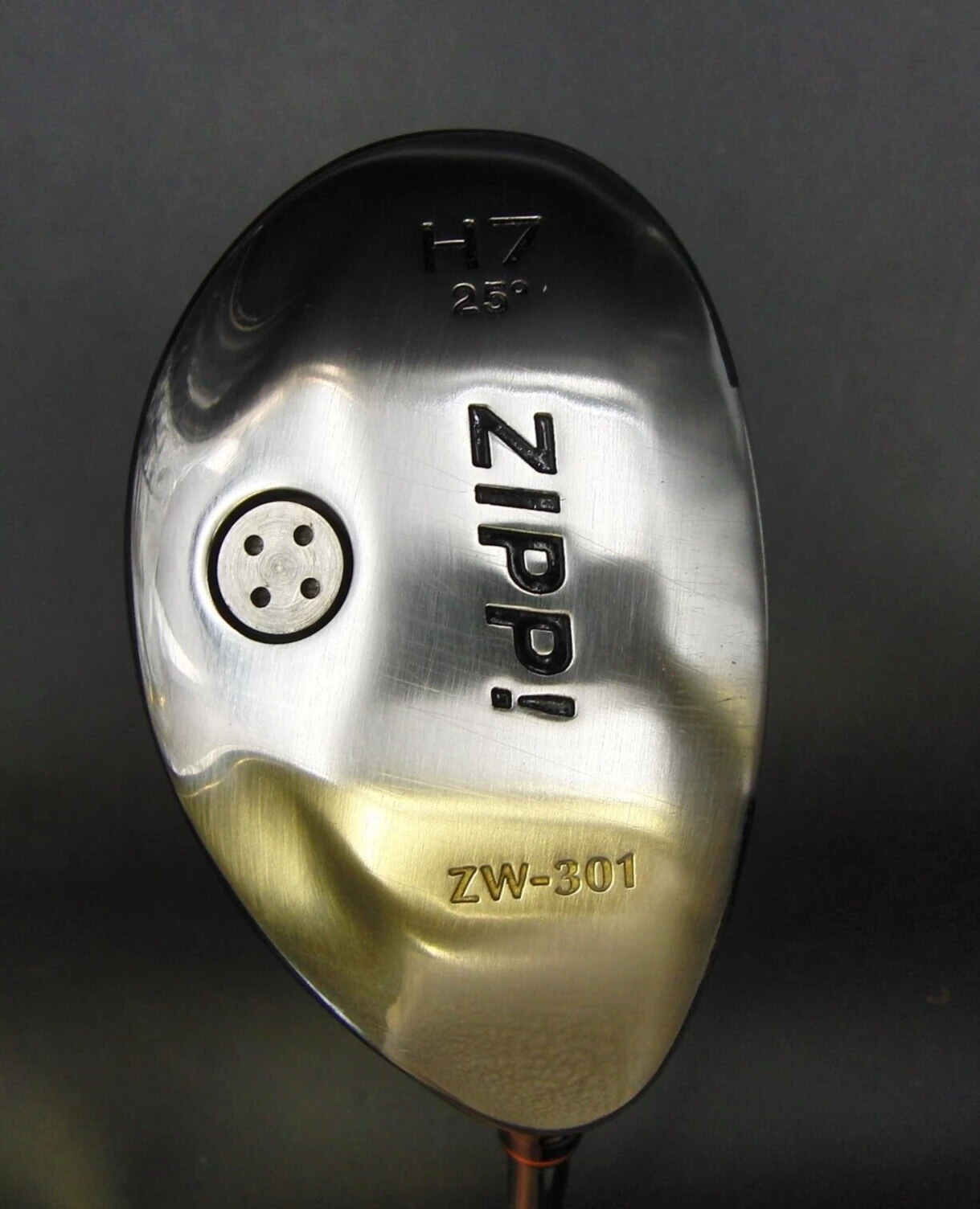 Zipp! ZW-301 H7 25° Hybrid Regular Graphite Shaft Perfect Pro Grip 3 Zipp! ZW-301 H7 25° Hybrid Regular Graphite Shaft Perfect Pro Grip