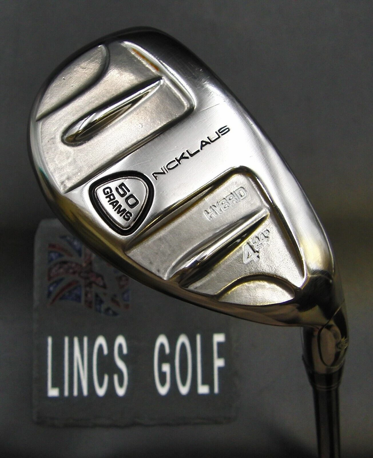 Nicklaus 50 Grams 24° 4 Hybrid Senior Graphite Shaft Nicklaus Grip 3 Nicklaus 50 Grams 24° 4 Hybrid Senior Graphite Shaft Nicklaus Grip