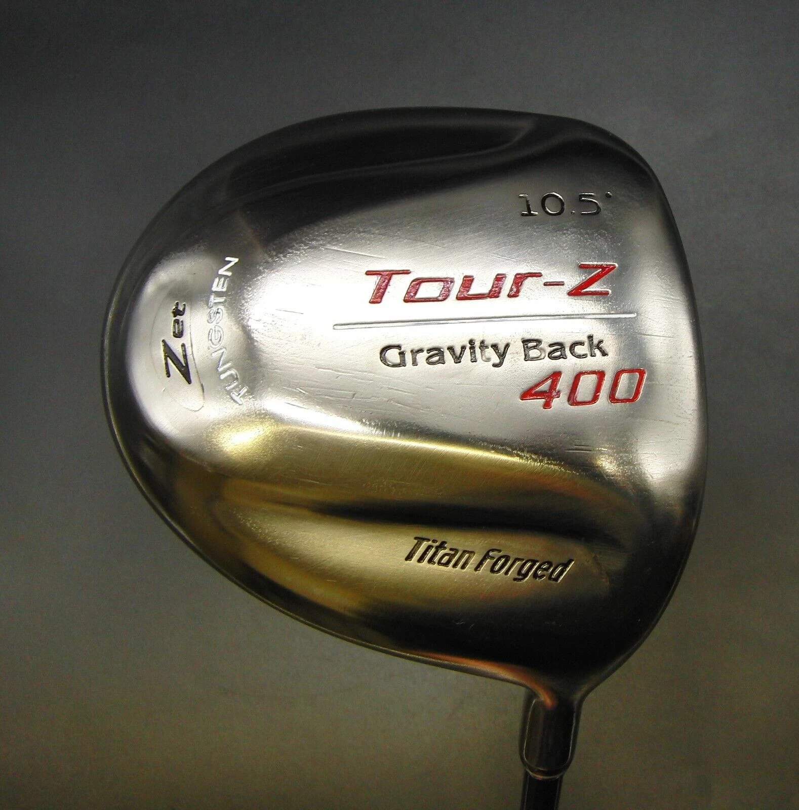 Japanese Asahi Tour-Z Gravity Back 400 10.5° Driver Stiff Graphite Shaft 3 Japanese Asahi Tour-Z Gravity Back 400 10.5° Driver Stiff Graphite Shaft