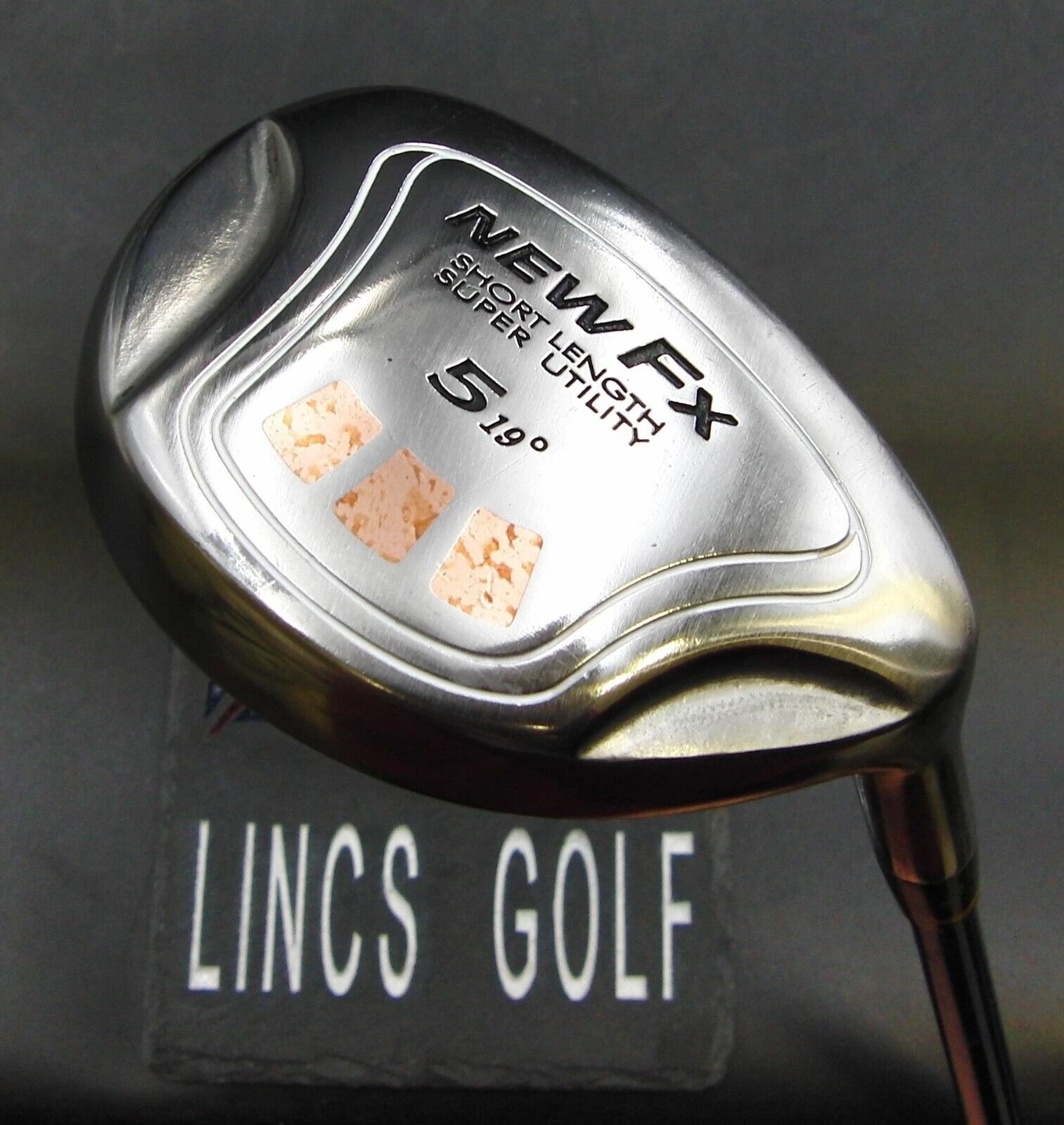 Japanese New FX Super Utility 19° 5 Hybrid Stiff Graphite Shaft Tour Arrow Grip 3 Japanese New FX Super Utility 19° 5 Hybrid Stiff Graphite Shaft Tour Arrow Grip