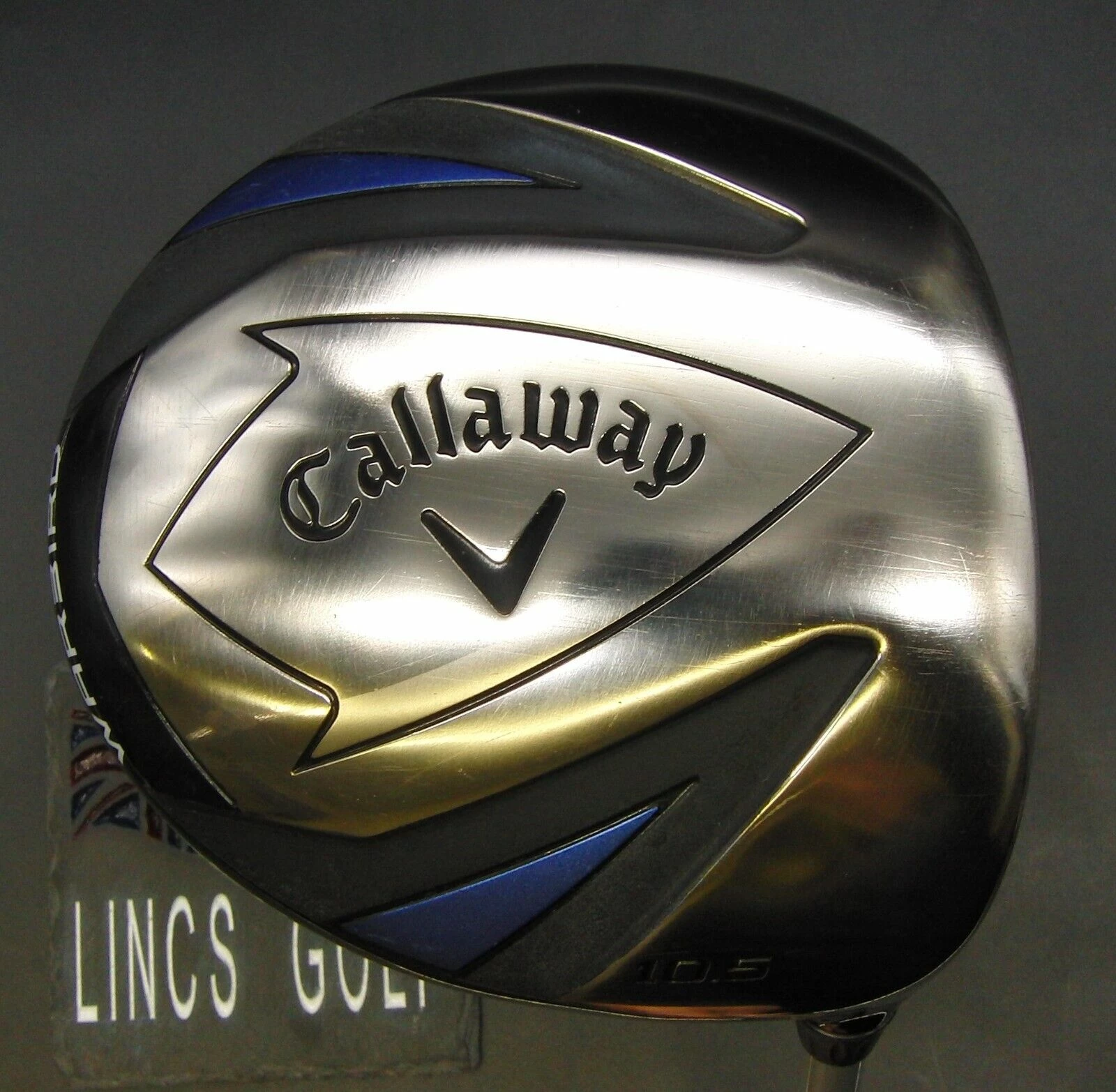 Callaway WarBird 10.5° Driver Stiff Graphite Shaft Callaway Grip 3 Callaway WarBird 10.5° Driver Stiff Graphite Shaft Callaway Grip
