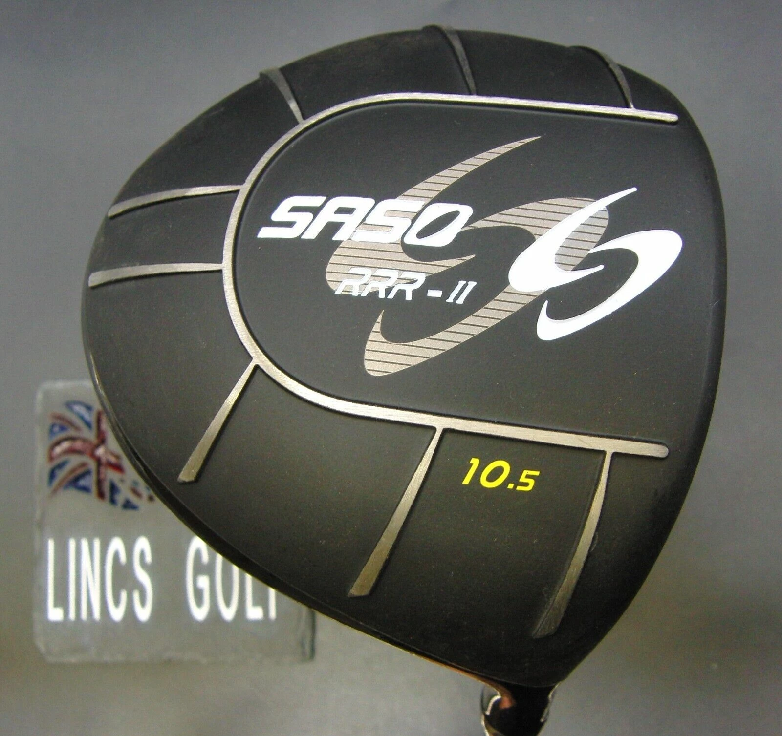 Japanese Saso RRR-II 10.5º Driver Regular Graphite Shaft Pure Grip 3 Japanese Saso RRR-II 10.5º Driver Regular Graphite Shaft Pure Grip