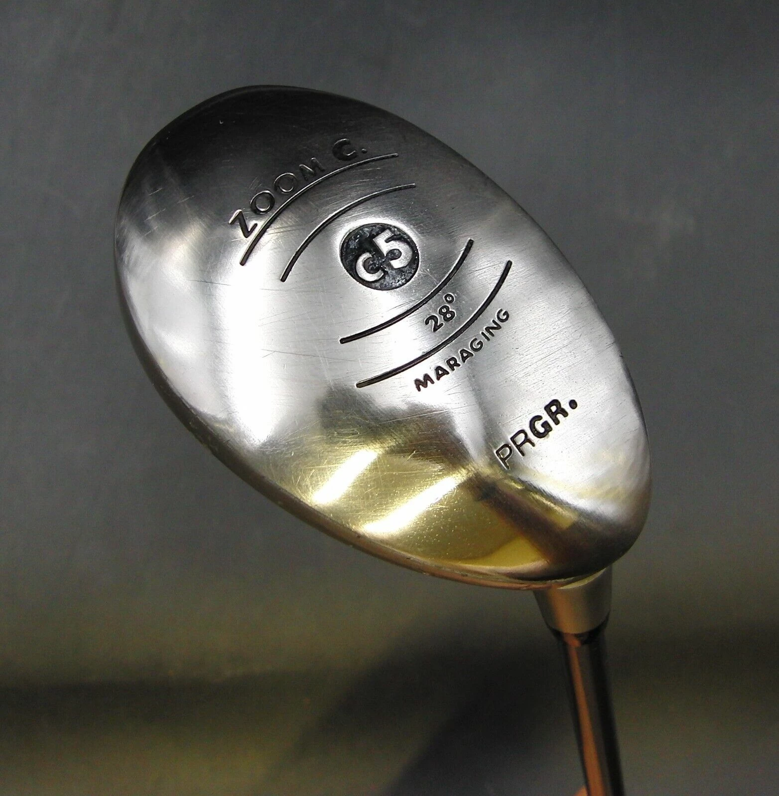 Ladies PRGR Zoom Maraging C5 28° Hybrid Ladies Graphite Shaft Zoom Grip + H.C 4 Ladies PRGR Zoom Maraging C5 28° Hybrid Ladies Graphite Shaft Zoom Grip + H.C - Image 2