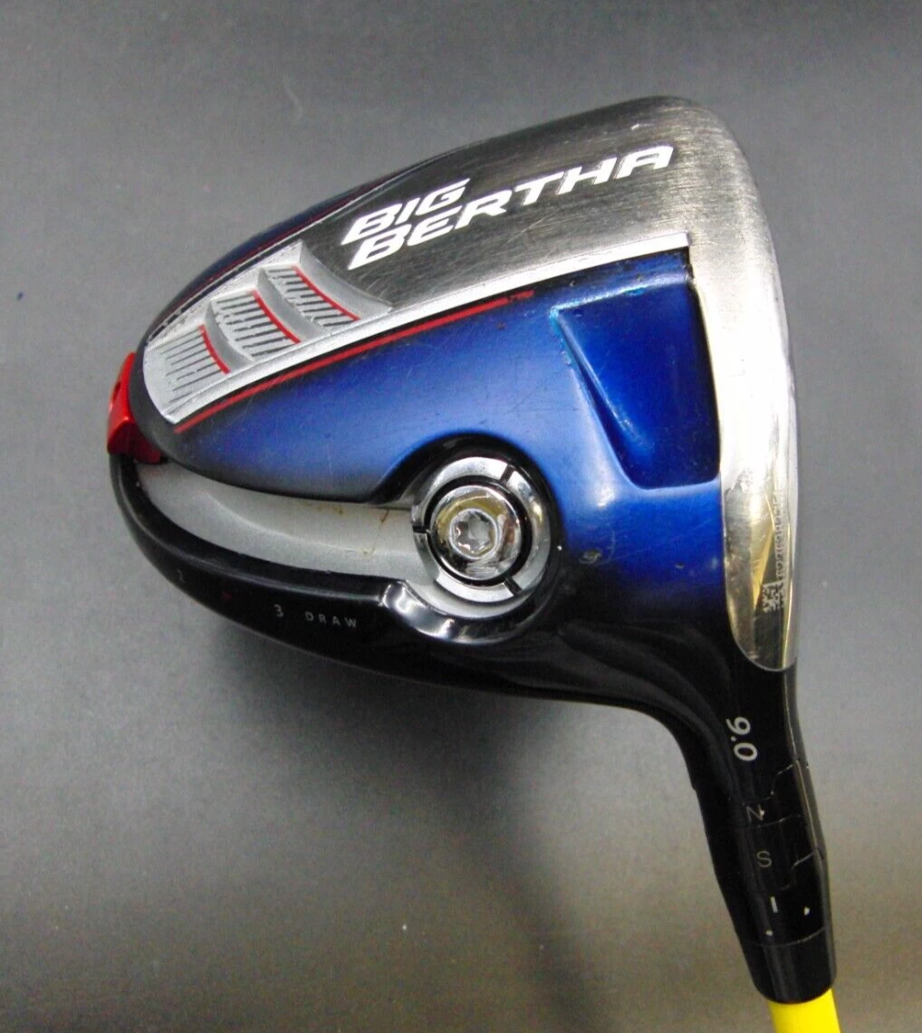 Callaway BIG BERTHA 9.0º Driver Stiff Graphite Shaft New Decade Grip 8 Callaway BIG BERTHA 9.0º Driver Stiff Graphite Shaft New Decade Grip - Image 6