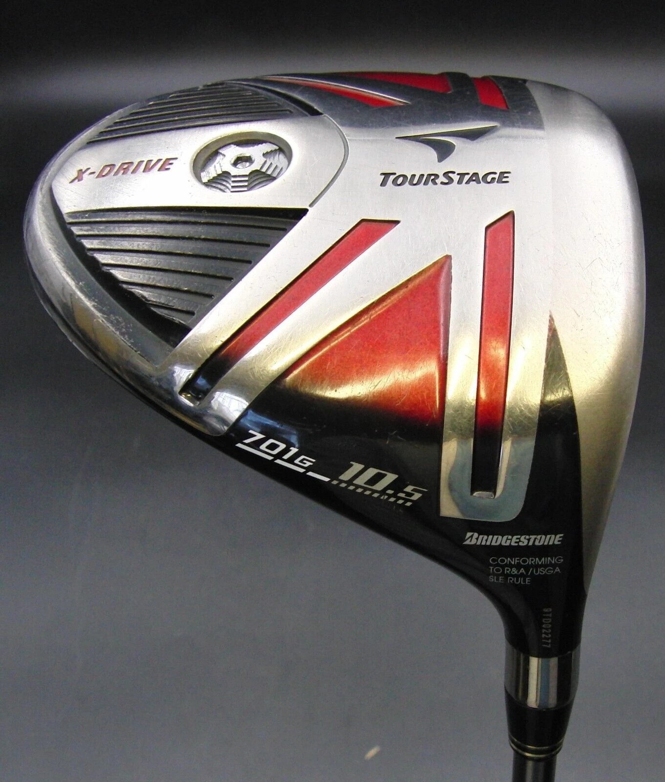 Japanese BridgeStone TourStage X-Drive 701 10.5 Deg Driver Stiff Graphite Shaft 8 Japanese BridgeStone TourStage X-Drive 701 10.5 Deg Driver Stiff Graphite Shaft - Image 6