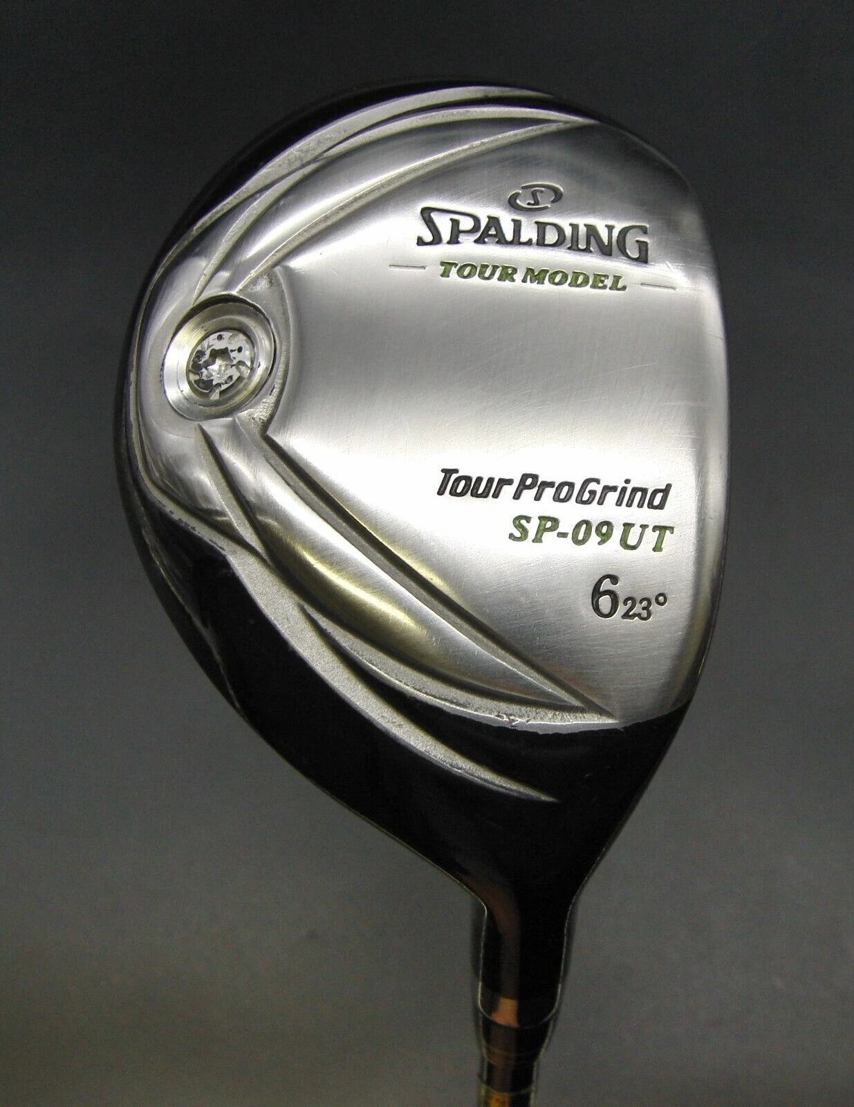 Japanese Spalding Tour Model SP-09 UT 23° 6 Hybrid Regular Graphite Shaft 3 Japanese Spalding Tour Model SP-09 UT 23° 6 Hybrid Regular Graphite Shaft