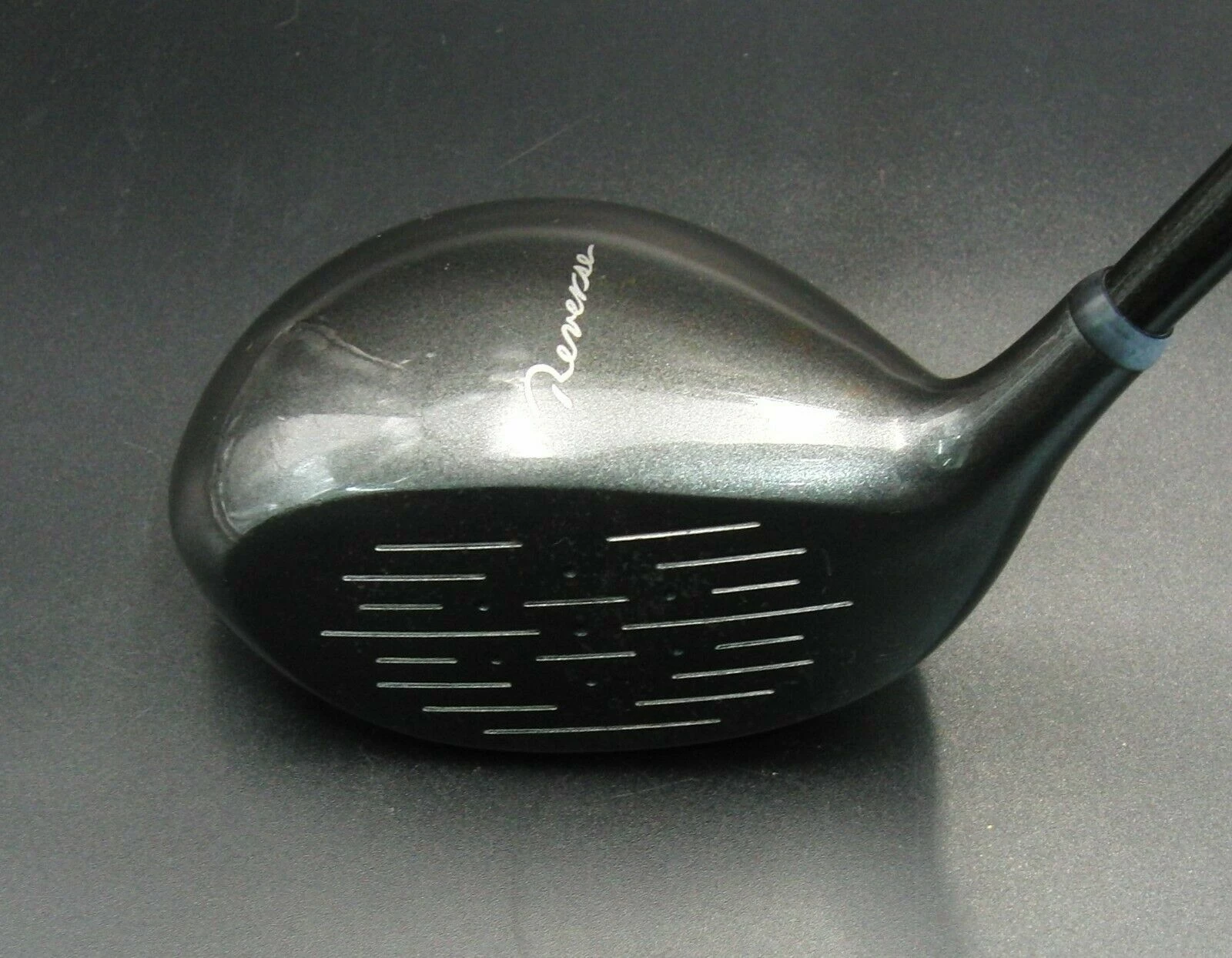 Vintage Japanese PRGR Reverse 252 Data Driver Regular Graphite Shaft Royal Grip 4 Vintage Japanese PRGR Reverse 252 Data Driver Regular Graphite Shaft Royal Grip - Image 2