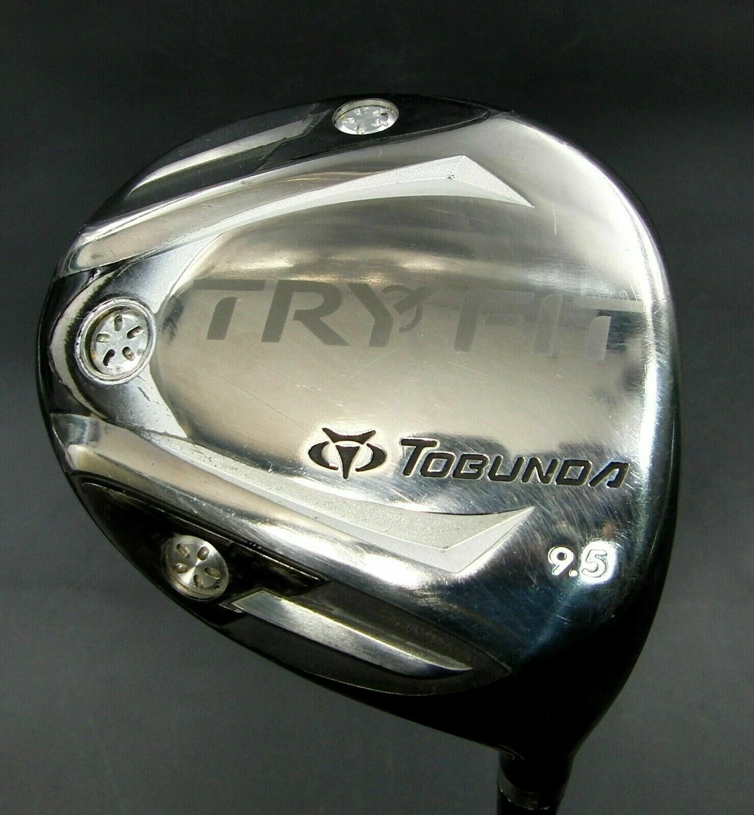 Japanese Tobunda Tryfit 9.5°Driver Stiff Graphite Shaft Golf Pride Grip 3 Japanese Tobunda Tryfit 9.5°Driver Stiff Graphite Shaft Golf Pride Grip