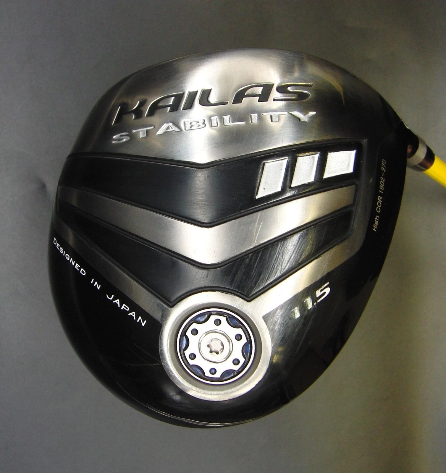 Japanese Kailas Stability 11.5 Degree Driver Regular Graphite Shaft + HeadCover 5 Japanese Kailas Stability 11.5 Degree Driver Regular Graphite Shaft + HeadCover - Image 3