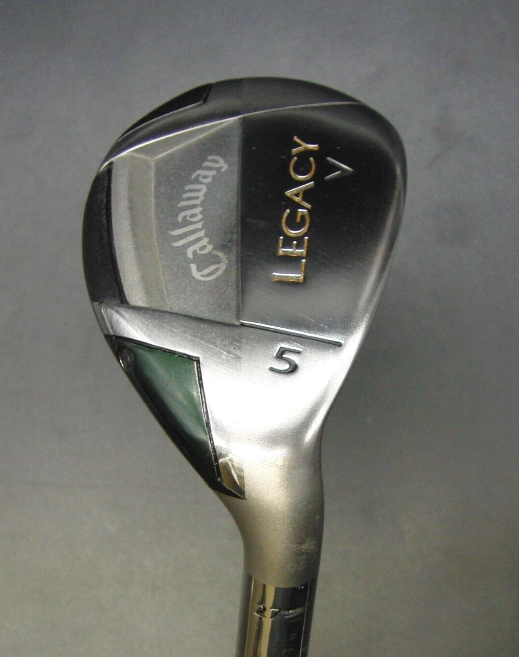 Callaway Legacy Series V 5 Hybrid Regular Graphite Shaft Callaway Grip 3 Callaway Legacy Series V 5 Hybrid Regular Graphite Shaft Callaway Grip
