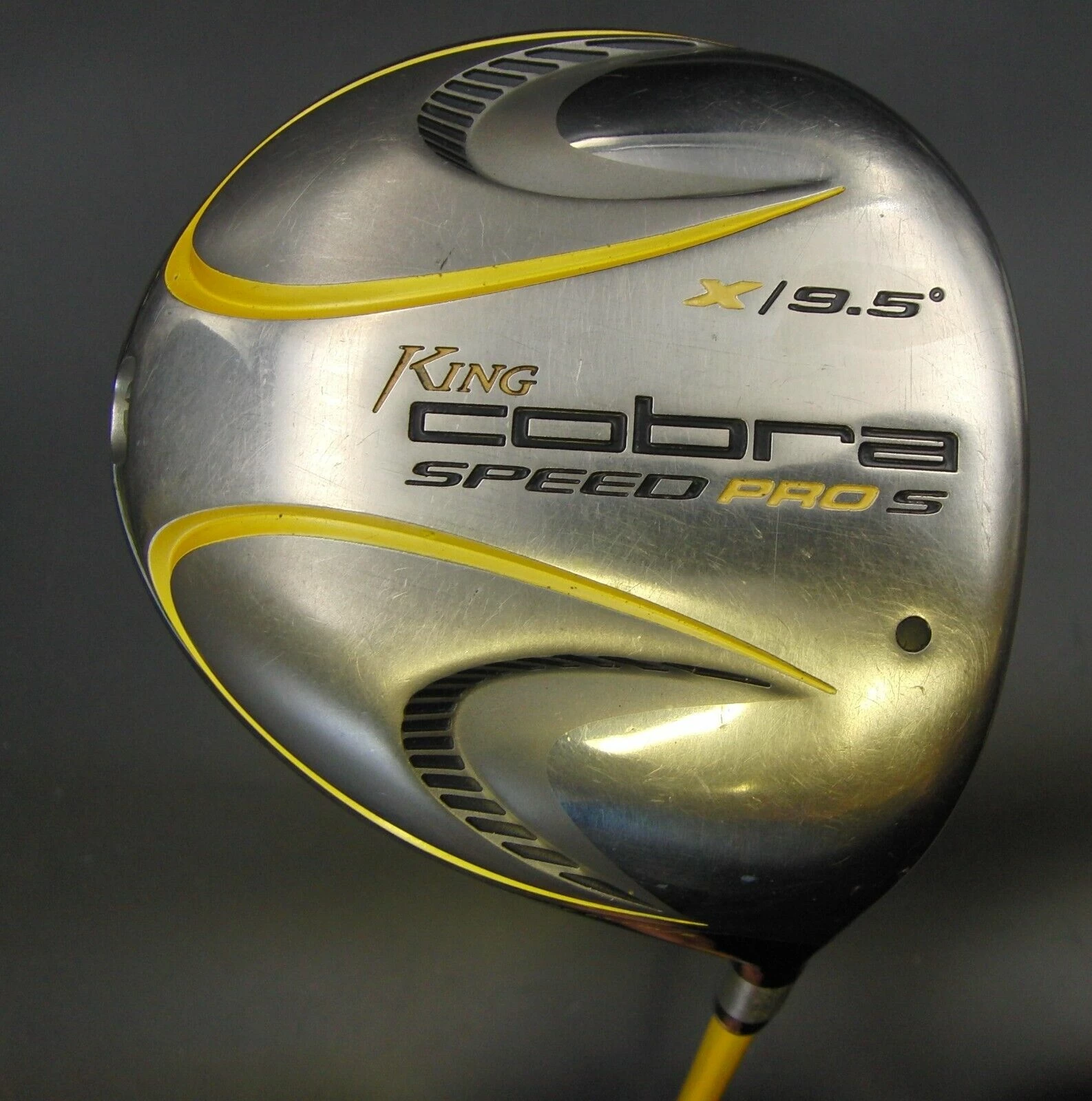 King Cobra Speed Pro S 9.5° Driver Stiff Graphite Shaft + Headcover 3 King Cobra Speed Pro S 9.5° Driver Stiff Graphite Shaft + Headcover