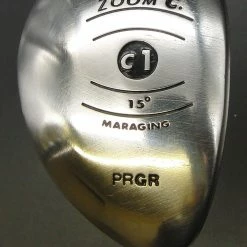 PRGR Zoom C1 Maraging 15° Hybrid Stiff Graphite Shaft Grip Rite Grip