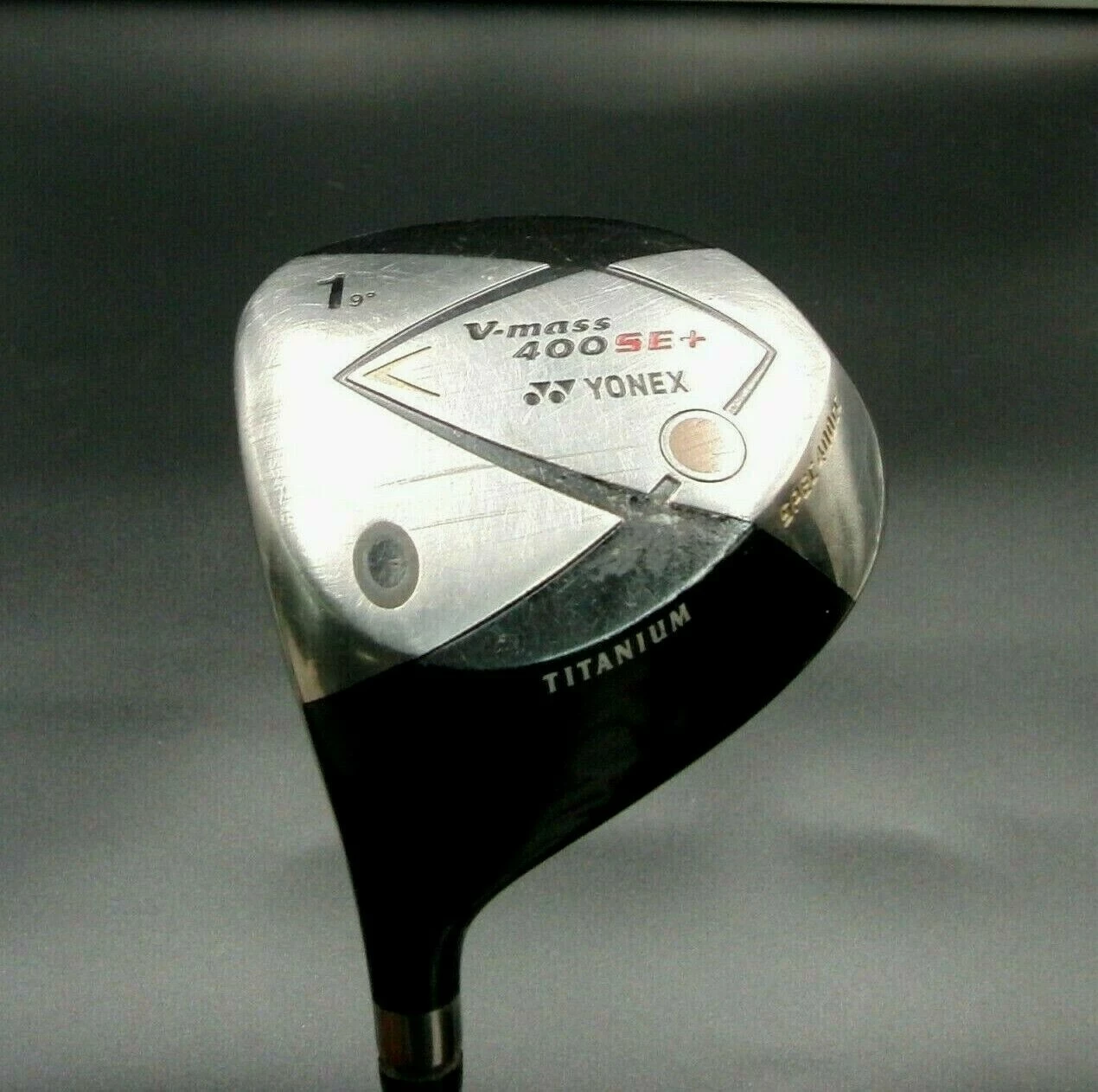 Left Handed Yonex V-Mass 400 Driver 9° Firm Graphite Shaft Yonex Grip 3 Left Handed Yonex V-Mass 400 Driver 9° Firm Graphite Shaft Yonex Grip