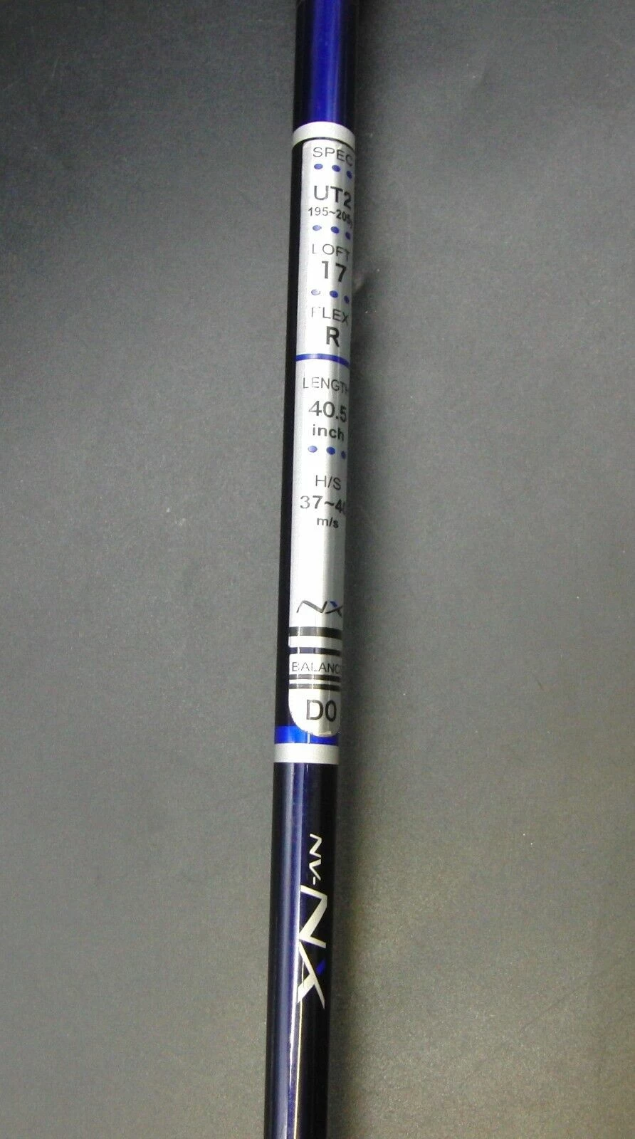 MacGregor Mactec Nv-Nx 17° 2 Hybrid Regular Graphite Shaft Golf Pride Grip 6 MacGregor Mactec Nv-Nx 17° 2 Hybrid Regular Graphite Shaft Golf Pride Grip - Image 4