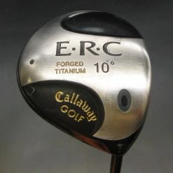 Callaway E.R.C Forged Titanium 10° Driver Stiff Graphite Shaft Callaway Grip