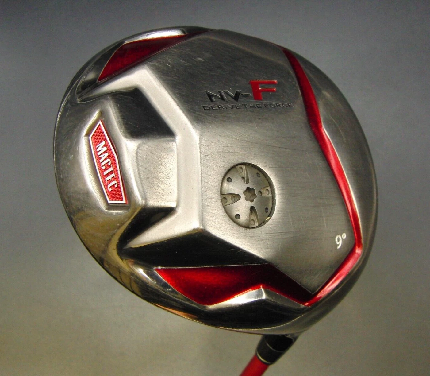 Mactec NV-F 9° Driver Stiff Graphite Shaft Mactec Grip 3 Mactec NV-F 9° Driver Stiff Graphite Shaft Mactec Grip
