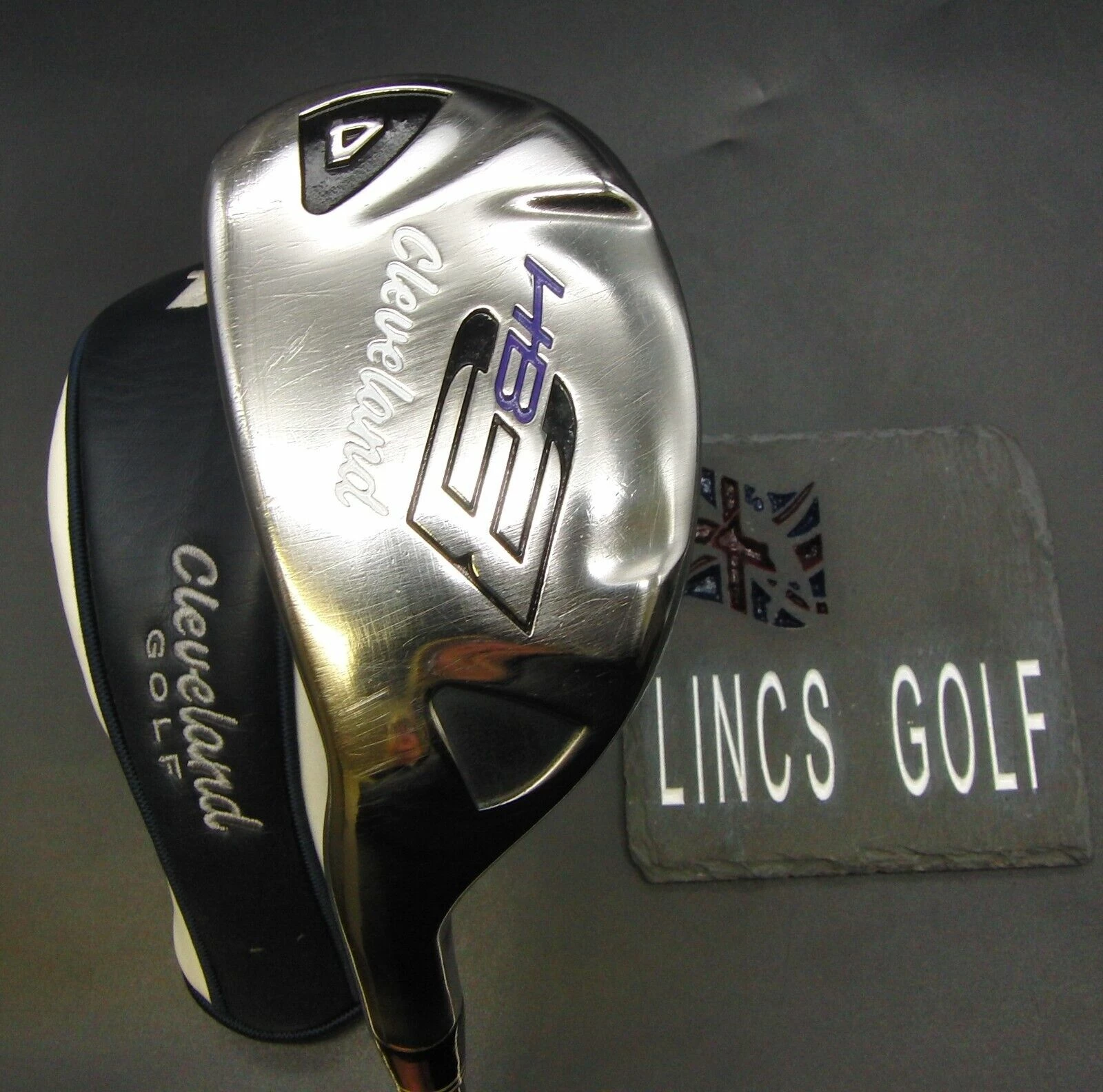 Left Handed Cleveland HB3 4 Hybrid Regular Graphite Shaft Cleveland Grip 3 Left Handed Cleveland HB3 4 Hybrid Regular Graphite Shaft Cleveland Grip