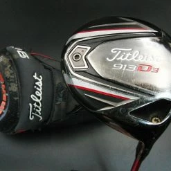 Titleist 913 D3 9.5° Driver Stiff Graphite Shaft Golf Pride Grip