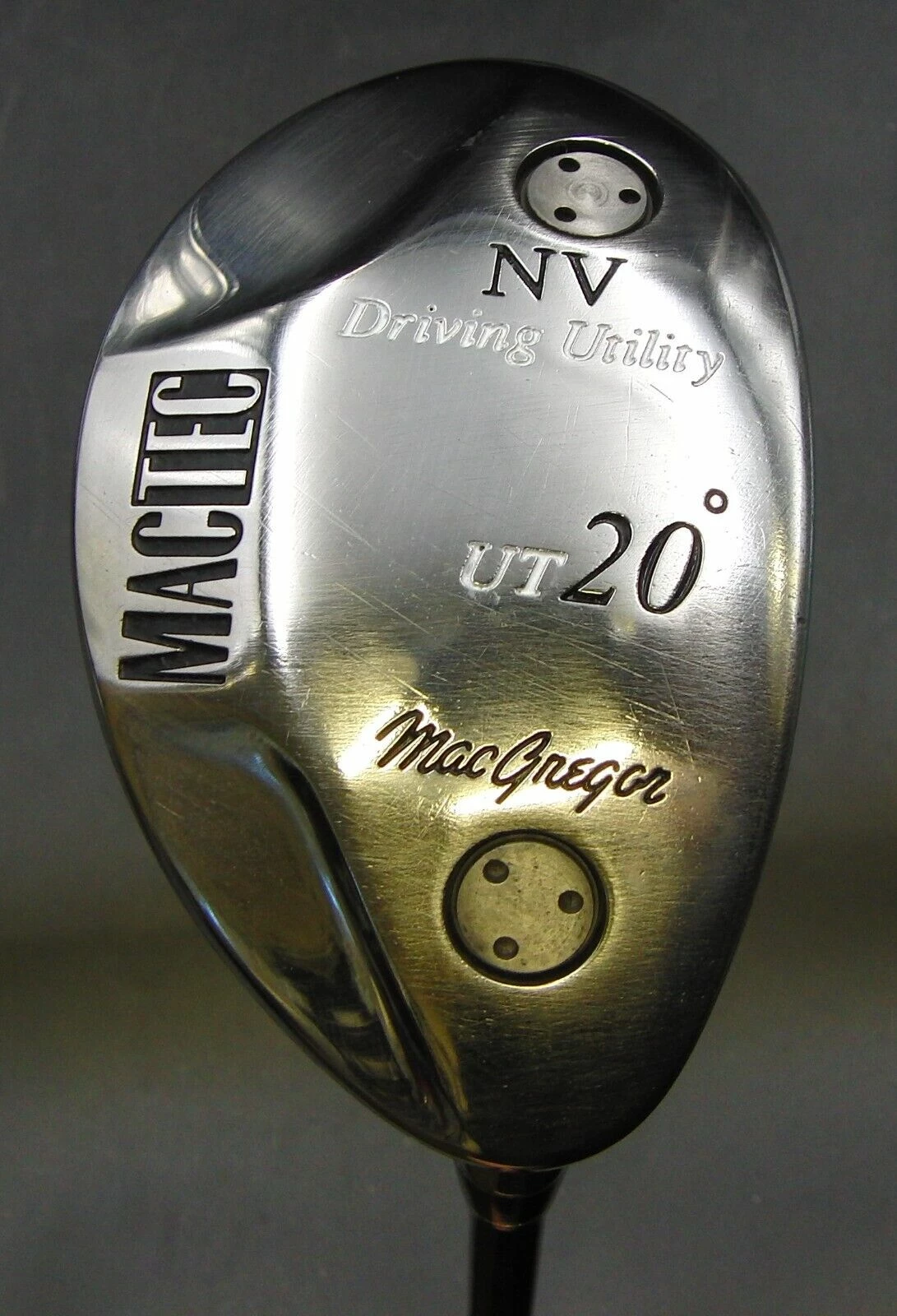 Mactec Macgregor NV UT 20° Hybrid Regular Graphite Shaft Mactec Grip 3 Mactec Macgregor NV UT 20° Hybrid Regular Graphite Shaft Mactec Grip
