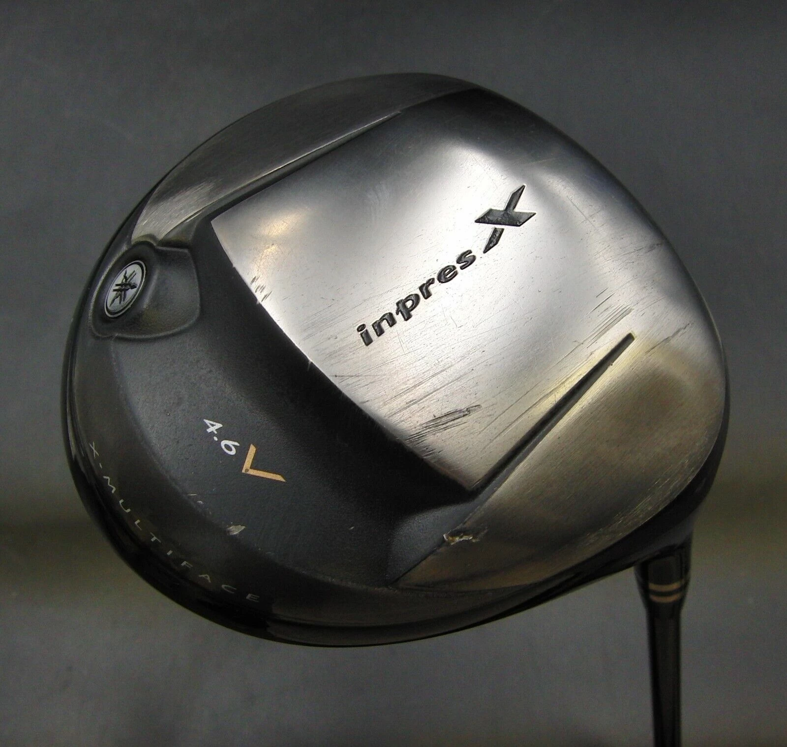 Japanese Yamaha Inpres X 4.6 9° Driver Stiff Graphite Shaft Inpres Grip 3 Japanese Yamaha Inpres X 4.6 9° Driver Stiff Graphite Shaft Inpres Grip