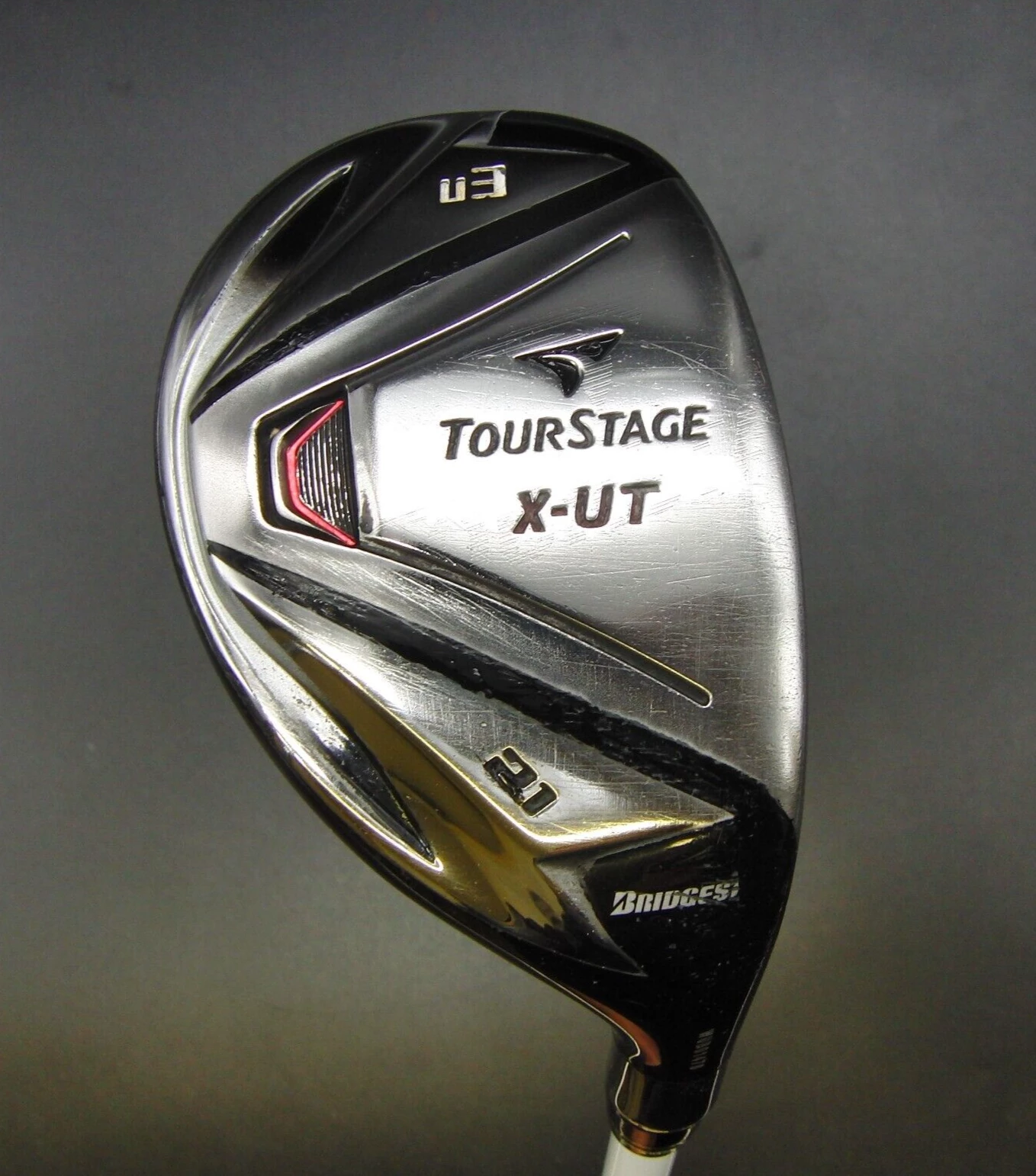 Bridgestone Tourstage X-UT 21° U3 Hybrid Extra Stiff Graphite Shaft IOMIC Grip 3 Bridgestone Tourstage X-UT 21° U3 Hybrid Extra Stiff Graphite Shaft IOMIC Grip