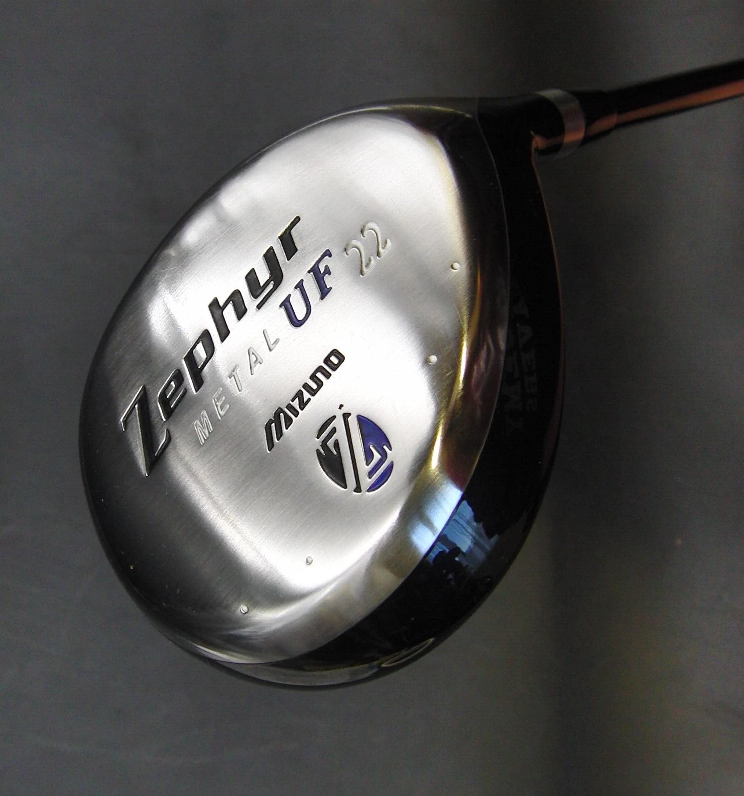 Mizuno Zephyr Metal UF 22° Hybrid Regular Graphite Shaft Mizuno Grip 3 Mizuno Zephyr Metal UF 22° Hybrid Regular Graphite Shaft Mizuno Grip