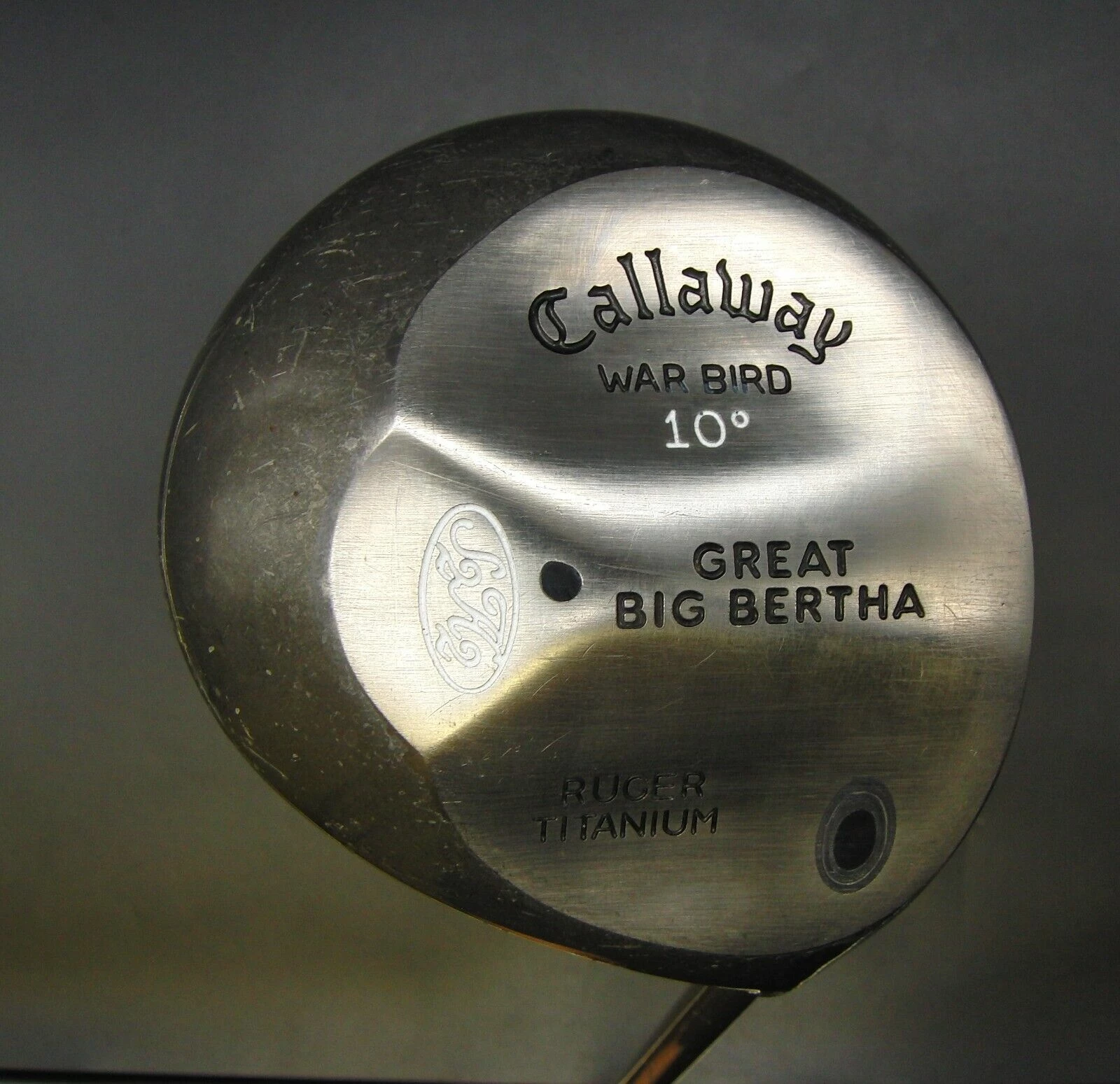 Callaway War Bird Great Big Bertha 10° Driver Stiff Graphite Shaft Callaway Grip 3 Callaway War Bird Great Big Bertha 10° Driver Stiff Graphite Shaft Callaway Grip