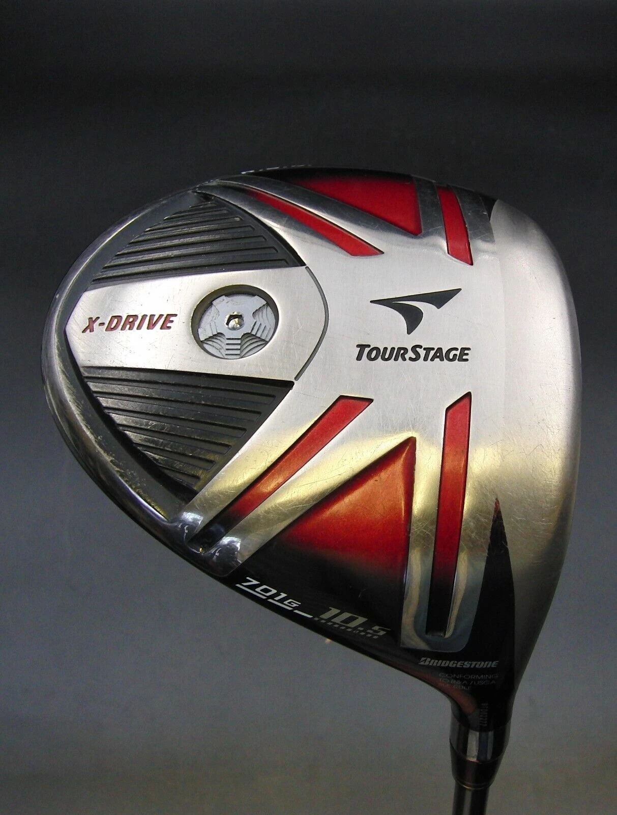 Japanese BridgeStone TourStage X-Drive 701 10.5 Deg Driver Stiff Graphite Shaft 3 Japanese BridgeStone TourStage X-Drive 701 10.5 Deg Driver Stiff Graphite Shaft