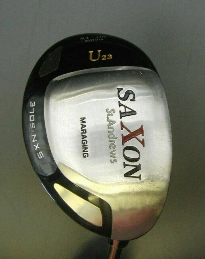 St. Andrews Saxon SXN 01u SXN-Sole Maraging U23 Hybrid Regular Graphite Shaft 3 St. Andrews Saxon SXN 01u SXN-Sole Maraging U23 Hybrid Regular Graphite Shaft