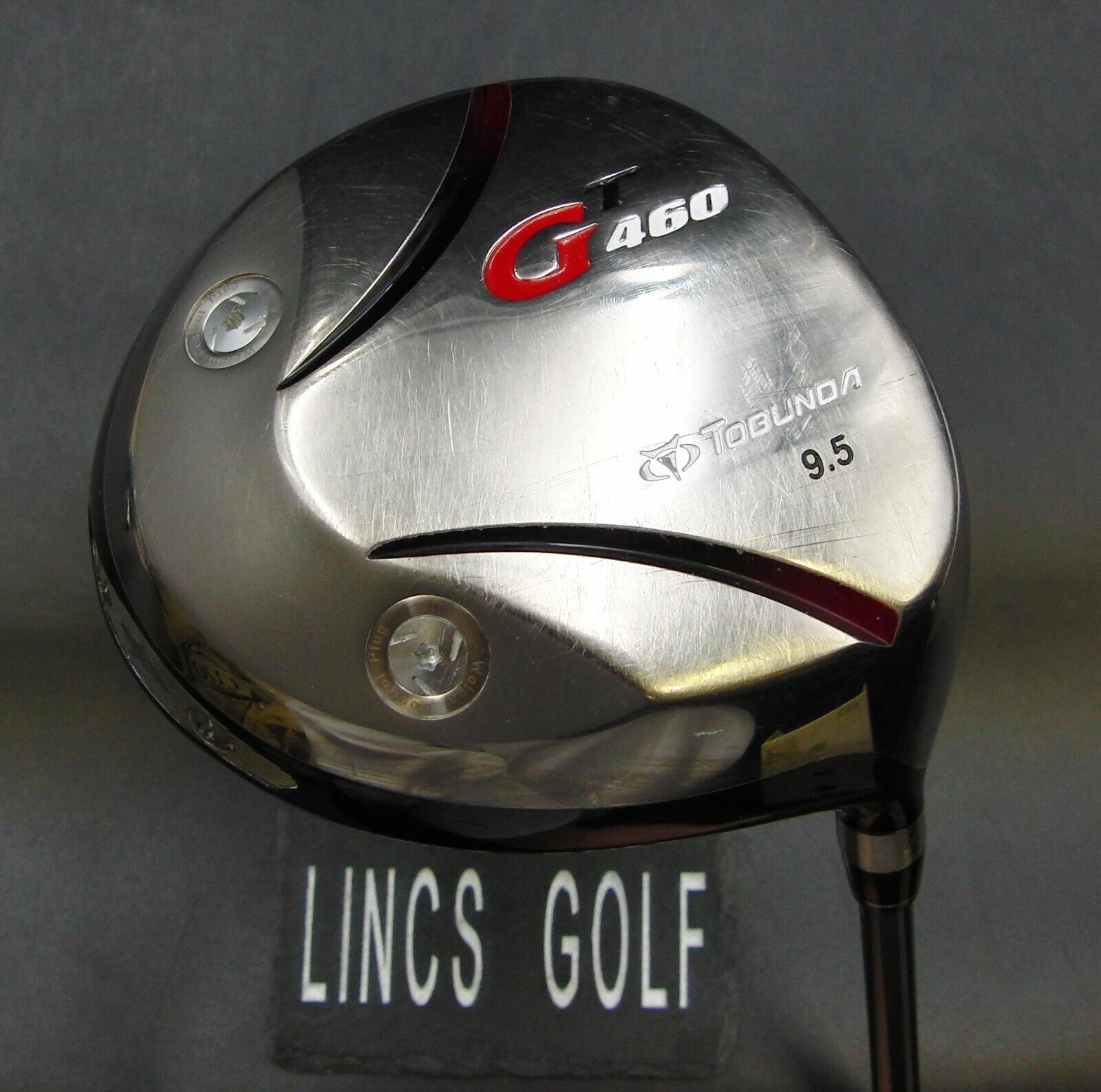 Japanese Tobunda GT460 9.5° Driver Stiff Graphite Shaft Golf Pride Grip 3 Japanese Tobunda GT460 9.5° Driver Stiff Graphite Shaft Golf Pride Grip