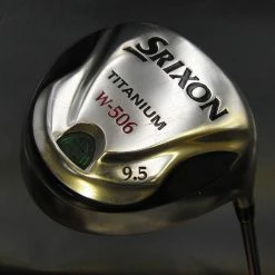Srixon Titanium W-506 9.5° Driver Stiff Graphite Shaft Lamkin Grip