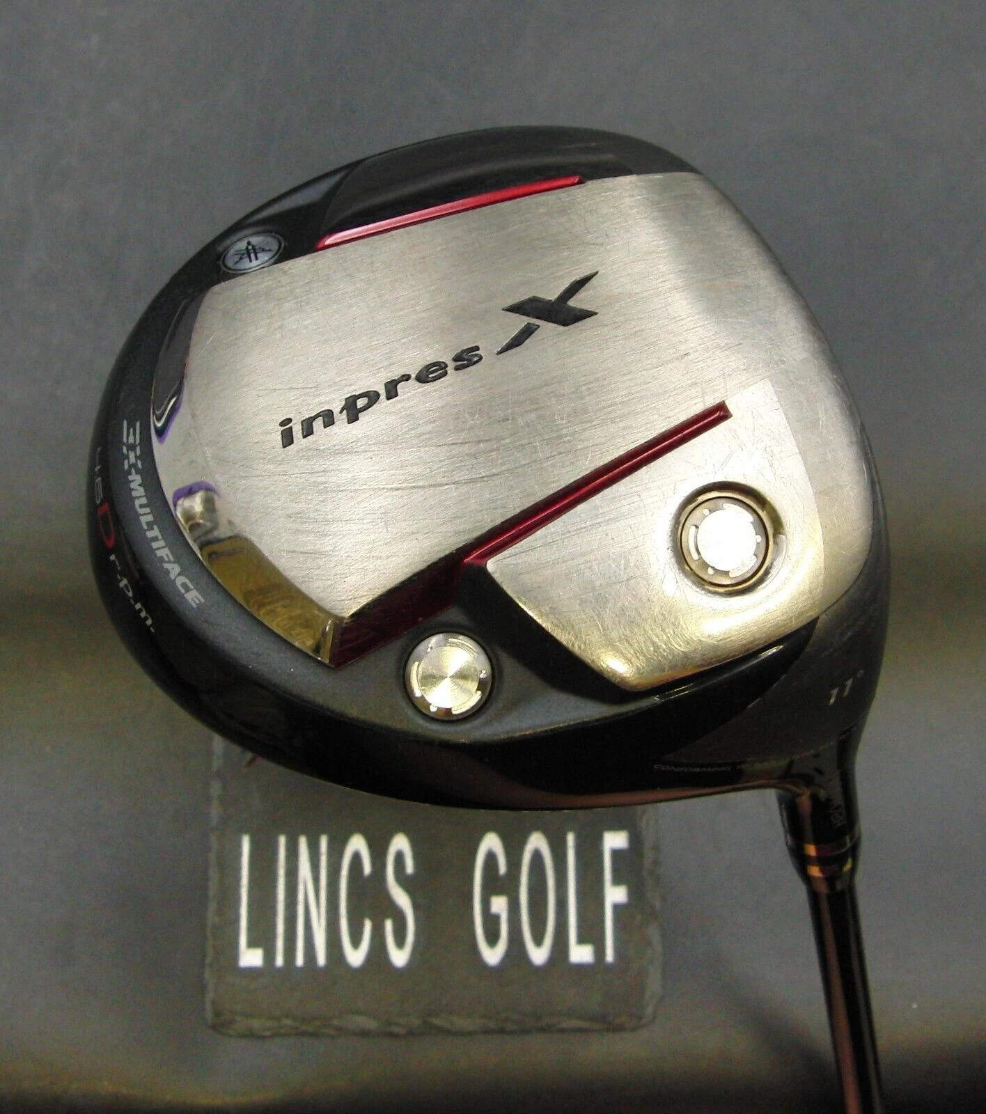 Yamaha Inpres X 11° Driver Regular Graphite Shaft Lamkin Grip 3 Yamaha Inpres X 11° Driver Regular Graphite Shaft Lamkin Grip