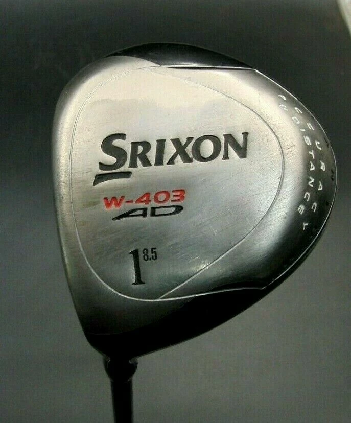 Left-Handed Srixon W-403 AD 8.5° Driver Stiff Graphite Shaft 3 Left-Handed Srixon W-403 AD 8.5° Driver Stiff Graphite Shaft