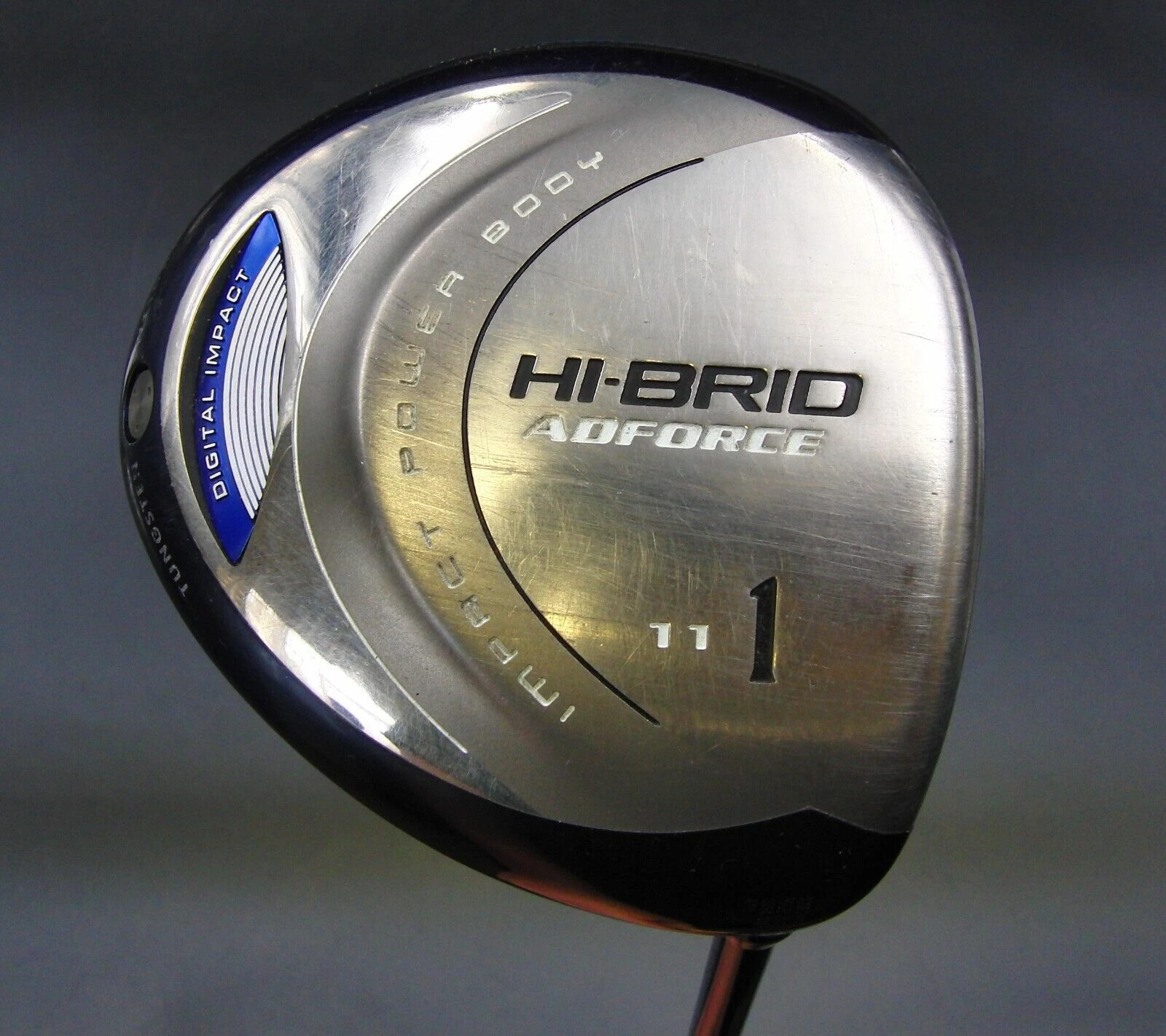 Dunlop Hi-Brid Adforce Digital Impact 11° Driver Stiff Graphite Shaft 3 Dunlop Hi-Brid Adforce Digital Impact 11° Driver Stiff Graphite Shaft