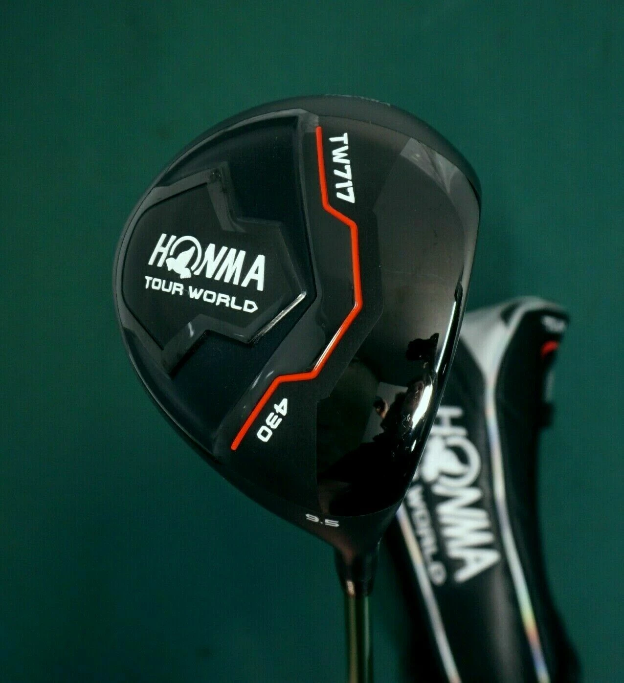 Hardly Used Japanese Honma Tour World TW717 430 9.5° Black Driver Stiff Graphite Shaft 3 Hardly Used Japanese Honma Tour World TW717 430 9.5° Black Driver Stiff Graphite Shaft