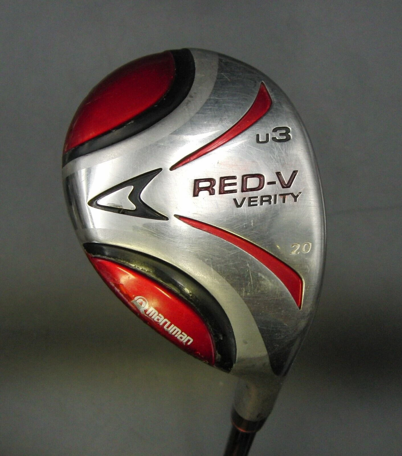 Maruman Red V Verity U3 20º 3 Hybrid Stiff Graphite Shaft Maruman Grip And H.C 4 Maruman Red V Verity U3 20º 3 Hybrid Stiff Graphite Shaft Maruman Grip And H.C - Image 2