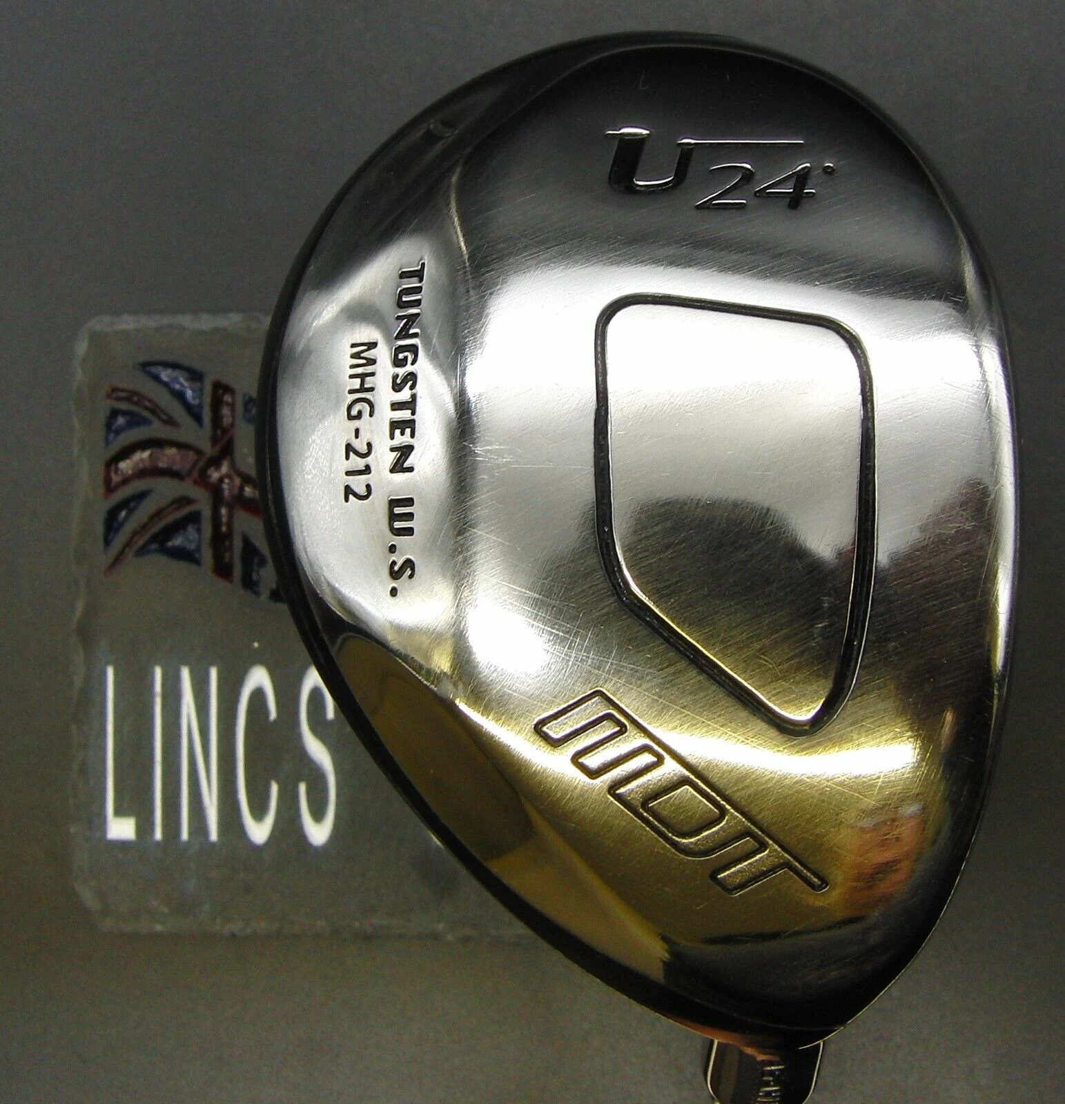 Japanese Asahi Golf MDT U 24° Hybrid Multi Graphite Shaft Golf Pride Grip 3 Japanese Asahi Golf MDT U 24° Hybrid Multi Graphite Shaft Golf Pride Grip