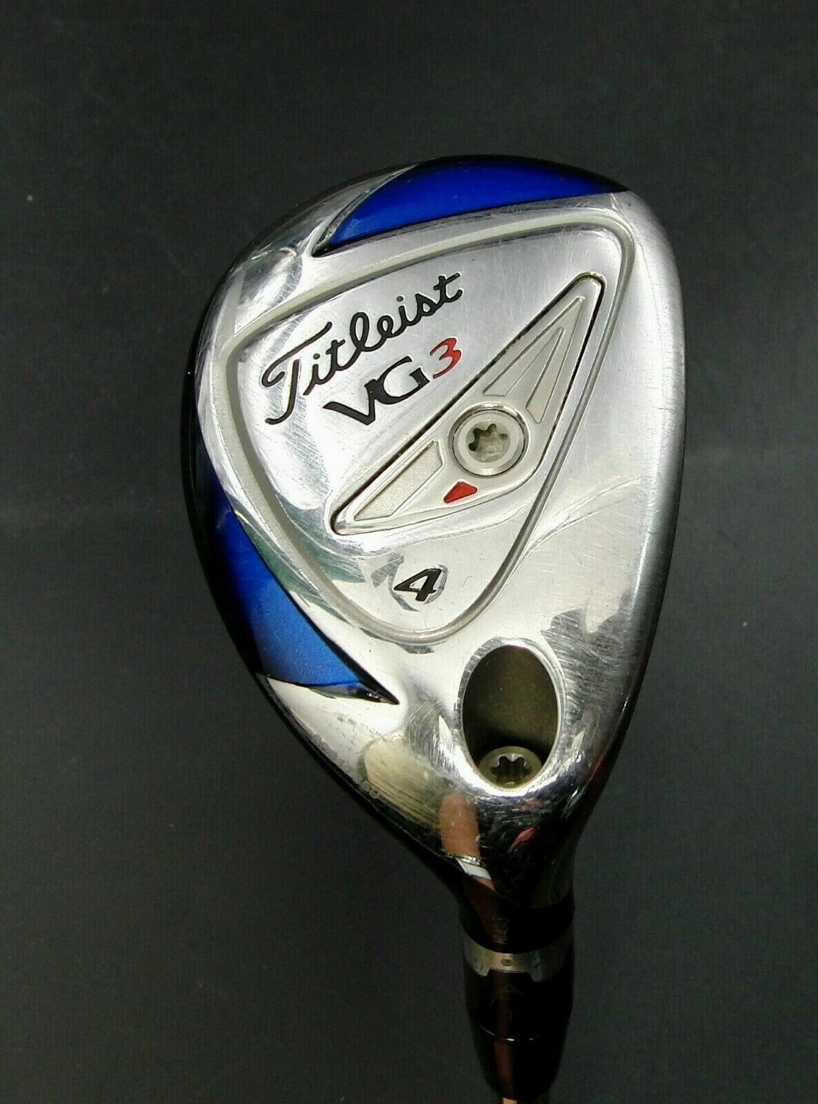 Titleist VG3 4 Hybrid Regular Steel Shaft VG3 Grip 3 Titleist VG3 4 Hybrid Regular Steel Shaft VG3 Grip