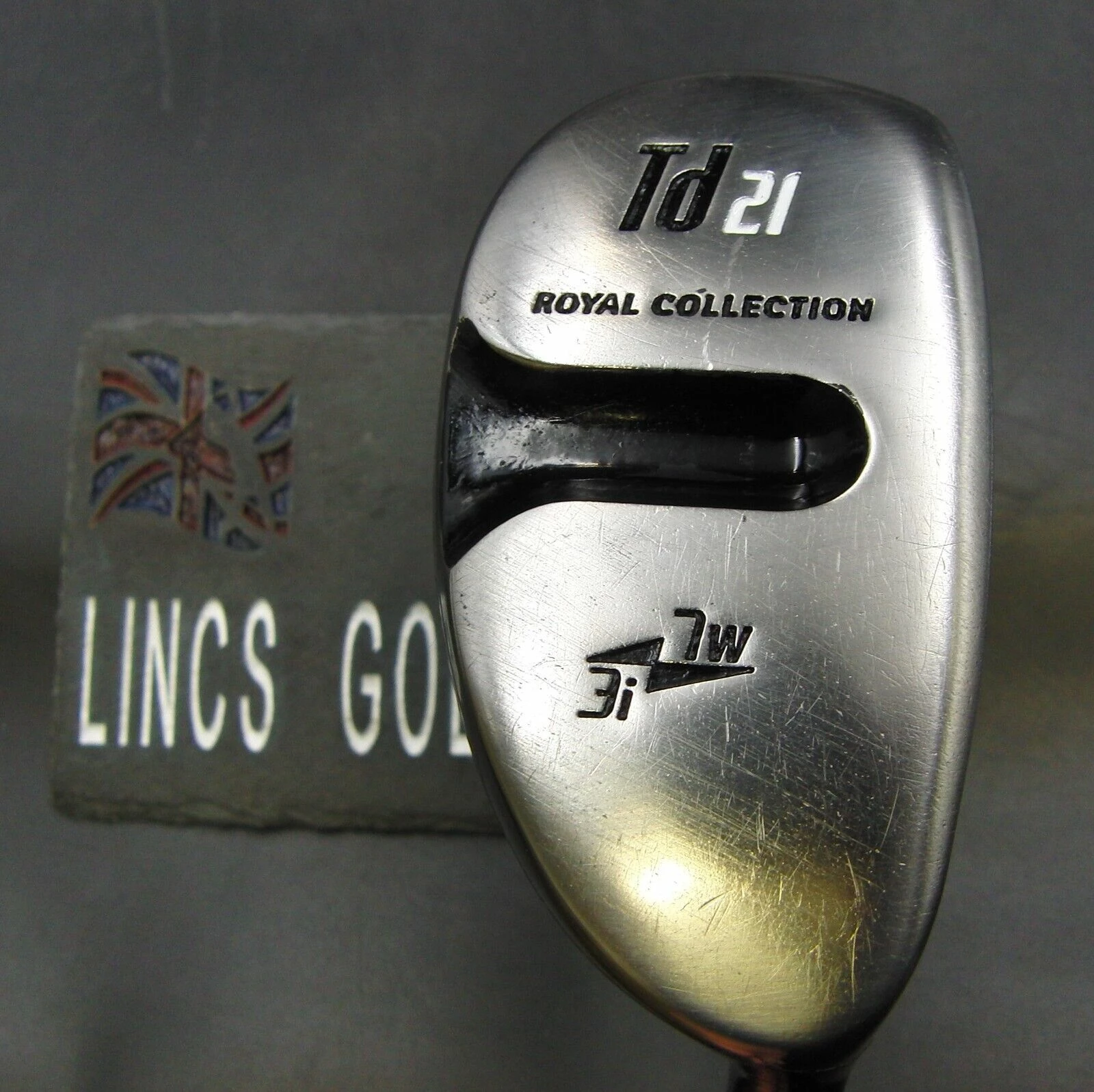 Royal Collection TD21 3i 7W Hybrid Wood Stiff Steel Shaft Golf Pride Grip 3 Royal Collection TD21 3i 7W Hybrid Wood Stiff Steel Shaft Golf Pride Grip