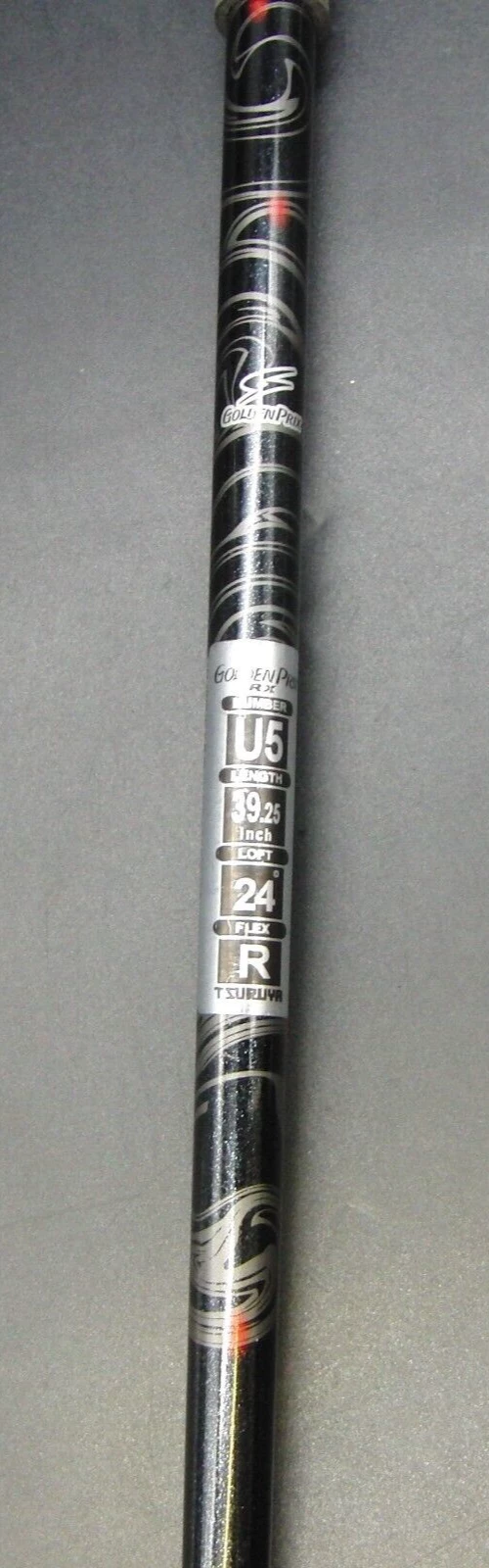 Japanese Tsuruya Golden Prix RX U5 24° Hybrid Regular Graphite Shaft+ H/Cover 7 Japanese Tsuruya Golden Prix RX U5 24° Hybrid Regular Graphite Shaft+ H/Cover - Image 5