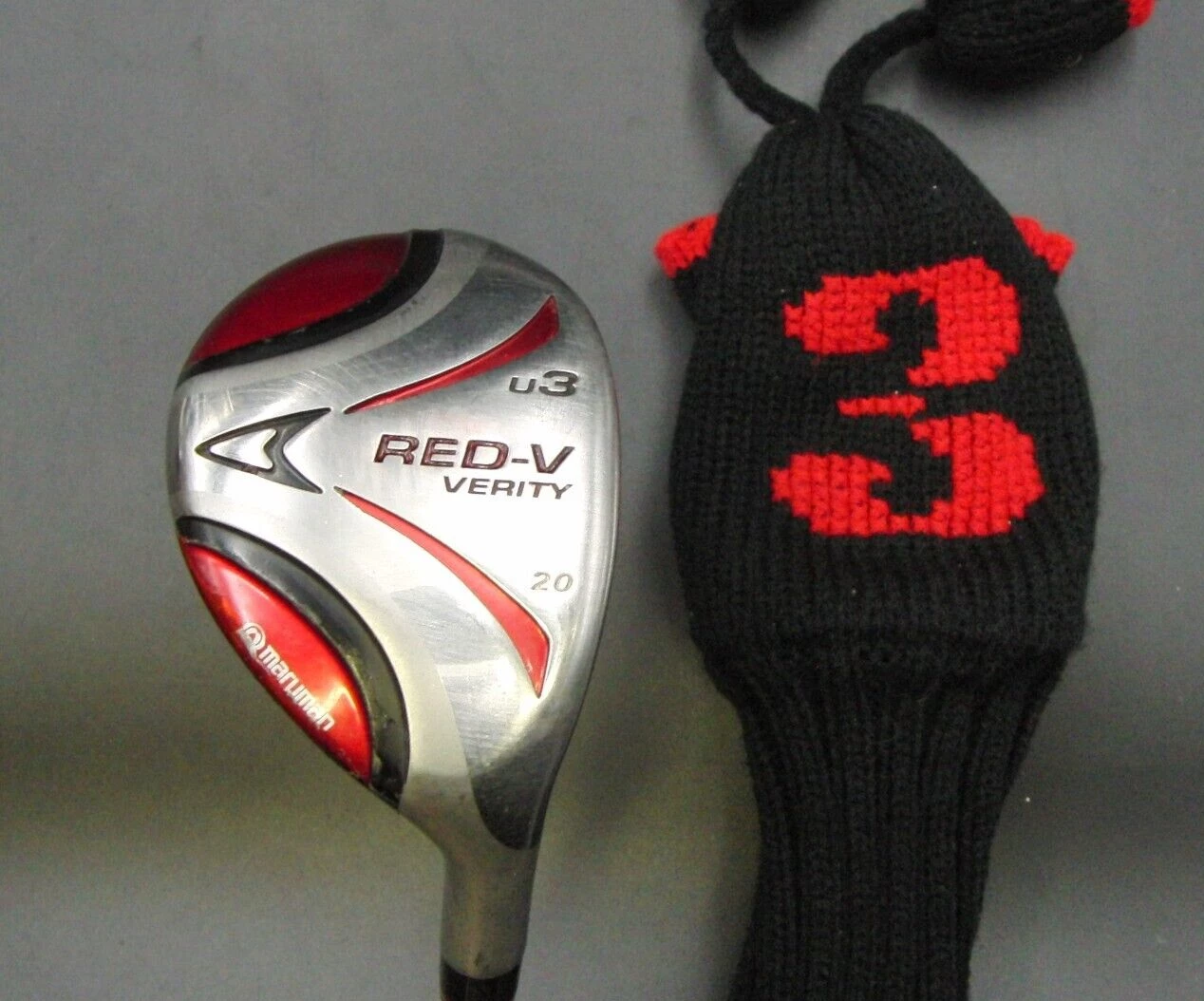 Maruman Red V Verity U3 20º 3 Hybrid Stiff Graphite Shaft Maruman Grip And H.C 3 Maruman Red V Verity U3 20º 3 Hybrid Stiff Graphite Shaft Maruman Grip And H.C
