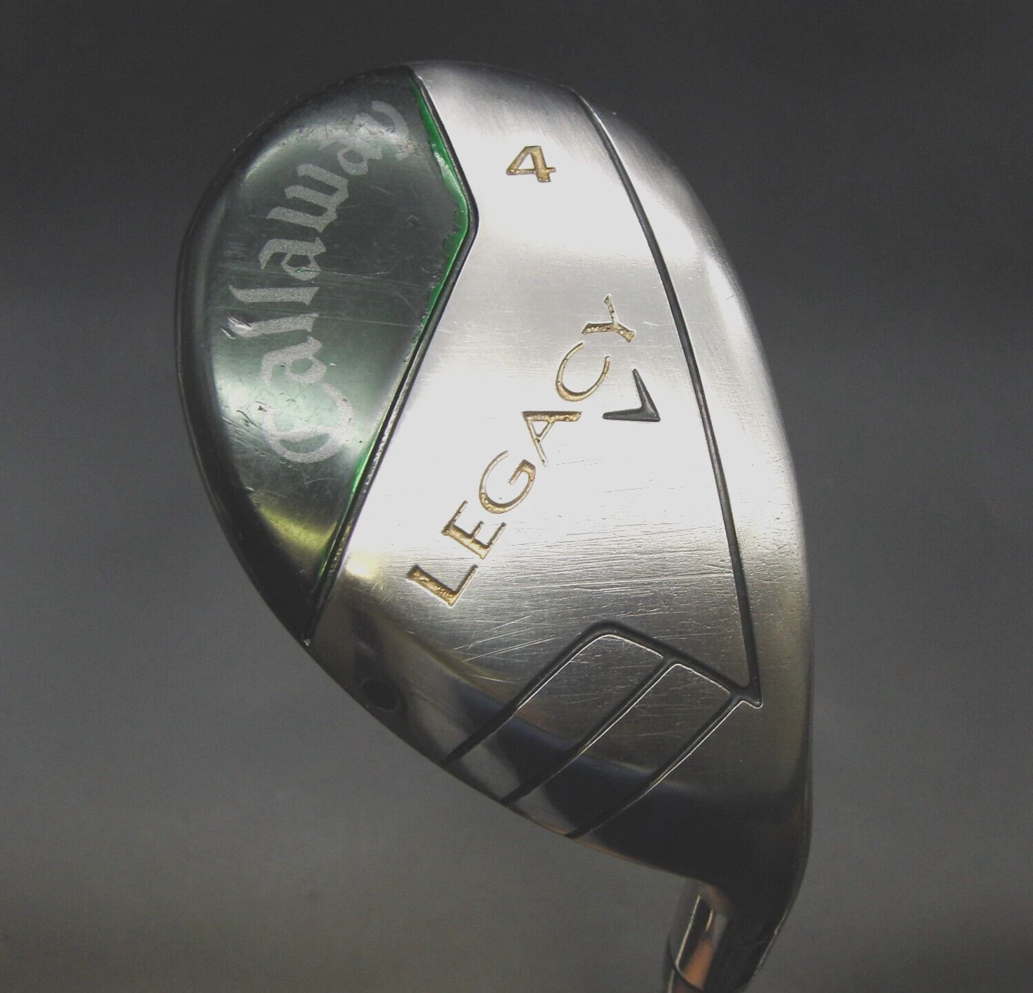 Callaway Legacy V 24° 4 Hybrid Regular Graphite Shaft Golf Pride Grip 3 Callaway Legacy V 24° 4 Hybrid Regular Graphite Shaft Golf Pride Grip