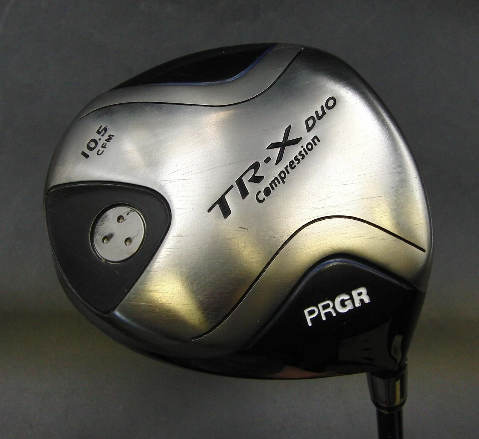 PRGR TR-X Duo Compression 10.5 Degree Driver Stiff Graphite Shaft PRGR Grip 3 PRGR TR-X Duo Compression 10.5 Degree Driver Stiff Graphite Shaft PRGR Grip