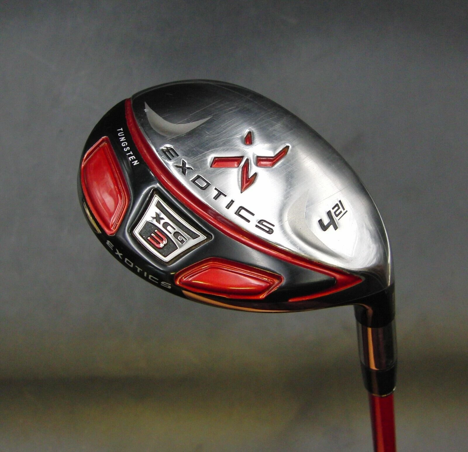 Ladies Exotics XCG3 21° 4 Hybrid Ladies Graphite Shaft Exotics Grip & XCG3 H/C 4 Ladies Exotics XCG3 21° 4 Hybrid Ladies Graphite Shaft Exotics Grip & XCG3 H/C - Image 2