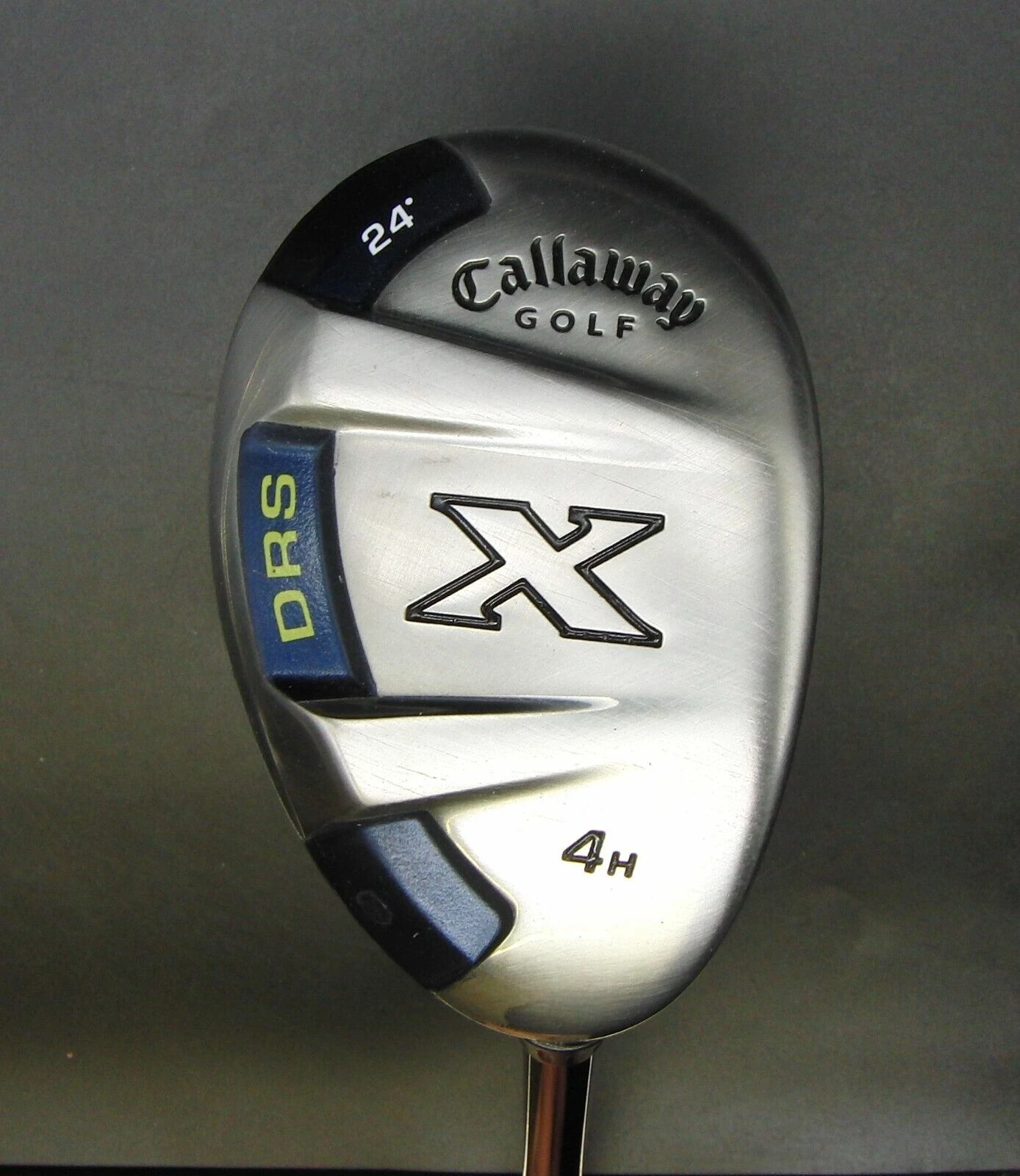 Callaway DRS X 24° 4 Hybrid Regular Graphite Shaft Callaway Grip 3 Callaway DRS X 24° 4 Hybrid Regular Graphite Shaft Callaway Grip