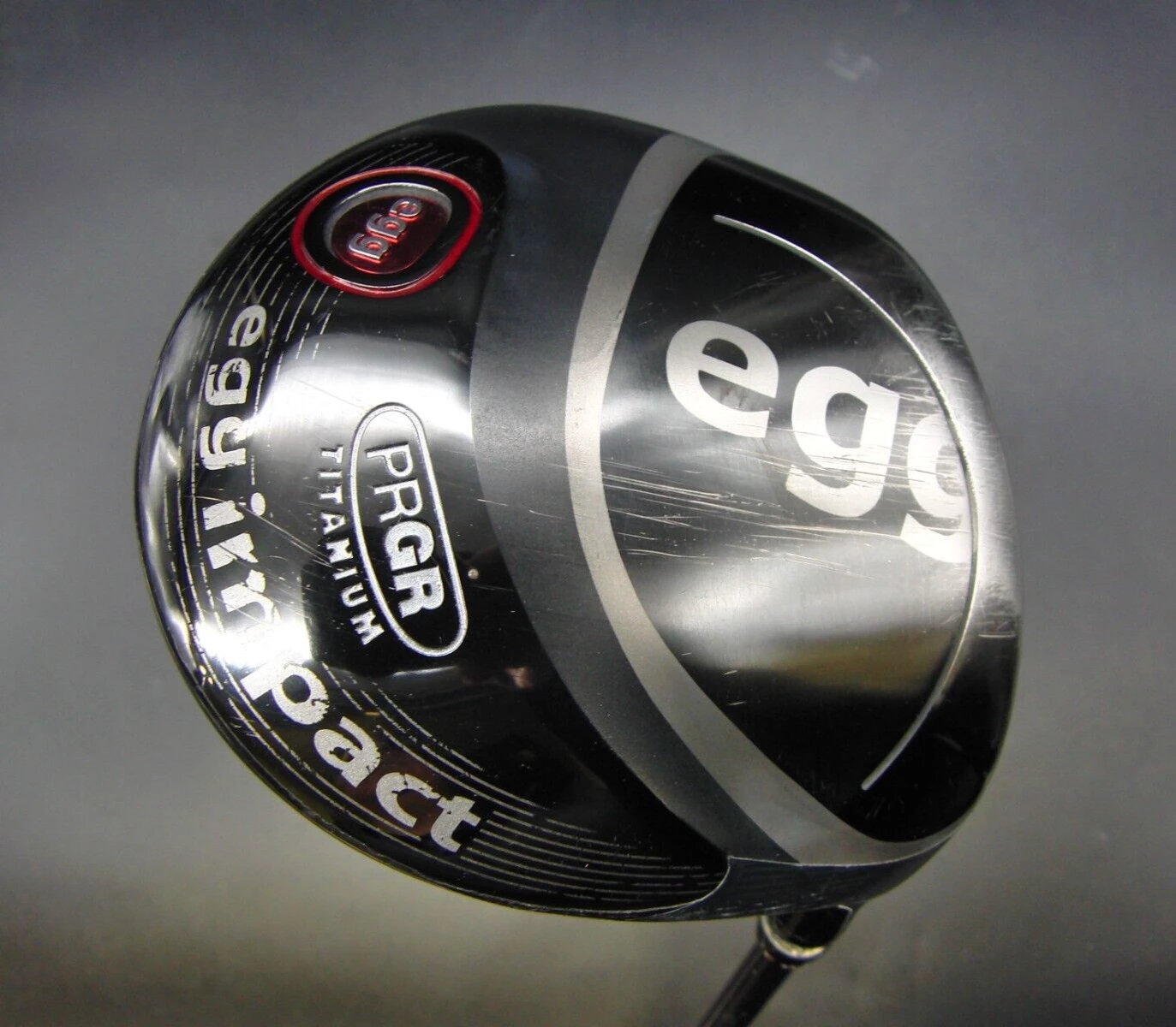 Japanese PRGR Titanium Egg Impact Driver Regular Graphite Shaft Golf Pride Grip 3 Japanese PRGR Titanium Egg Impact Driver Regular Graphite Shaft Golf Pride Grip